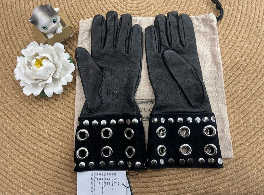 Gucci Gucci leather gloves NWT Size ONE SIZE - 1 Thumbnail