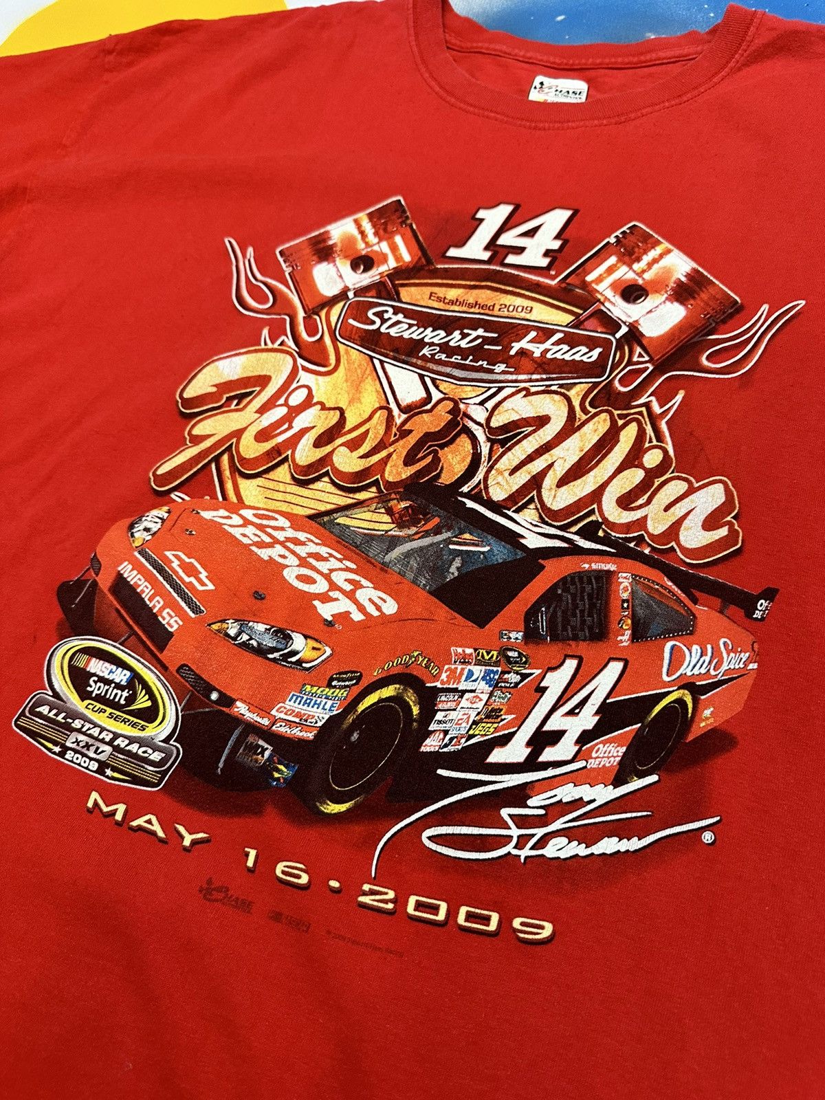 NASCAR × Vintage Vintage NASCAR Tee 2009 Size US XXL / EU 58 / 5 - 5 Thumbnail