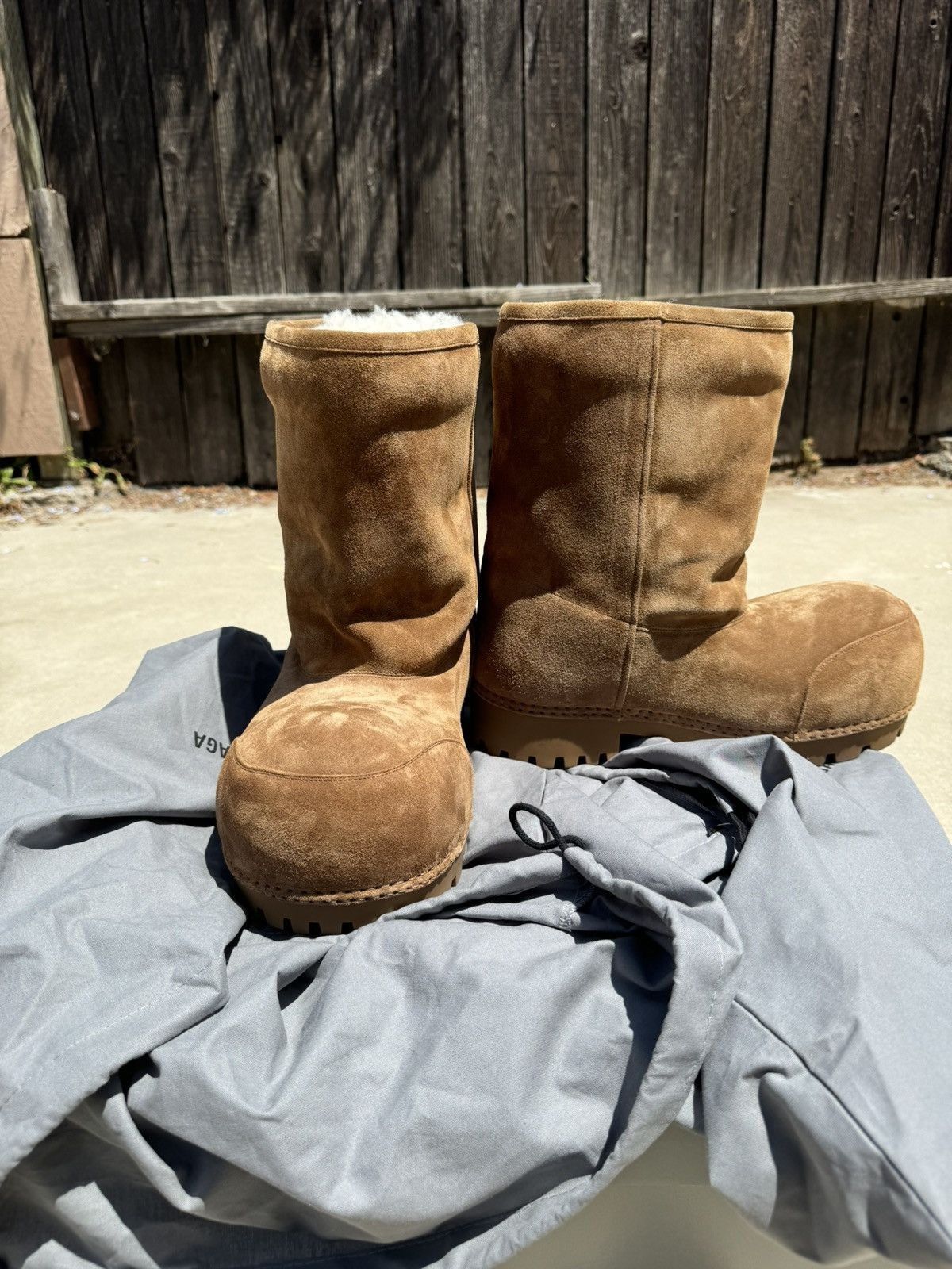 Balenciaga Balenciaga Tan Boots Size US 8.5 / EU 41-42 - 3 Thumbnail