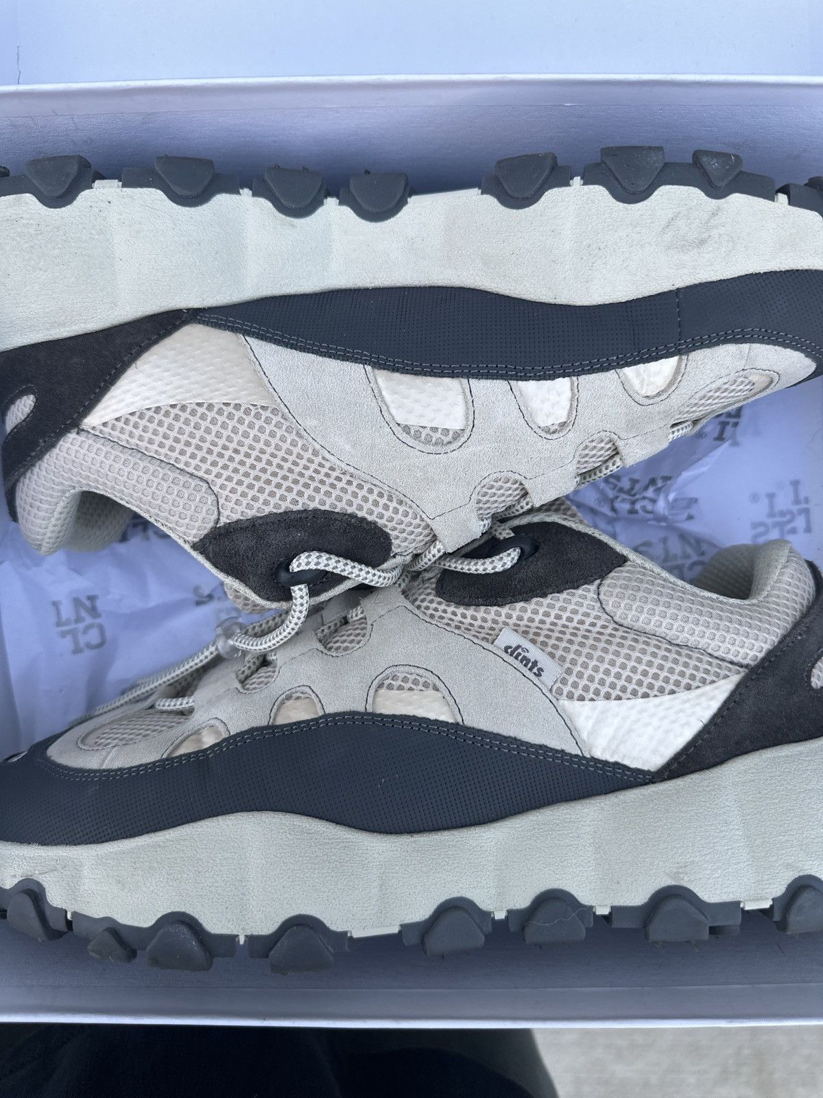 image of Clints Co Clints Trl 2.0 Silver Surfer Shoes in White/Grey, Men's (Size 12)