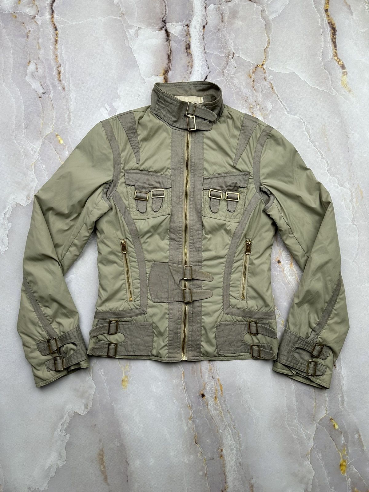 Japanese Brand Vintage Jacket With Straps Size S / US 4 / IT 40 - 1 Thumbnail