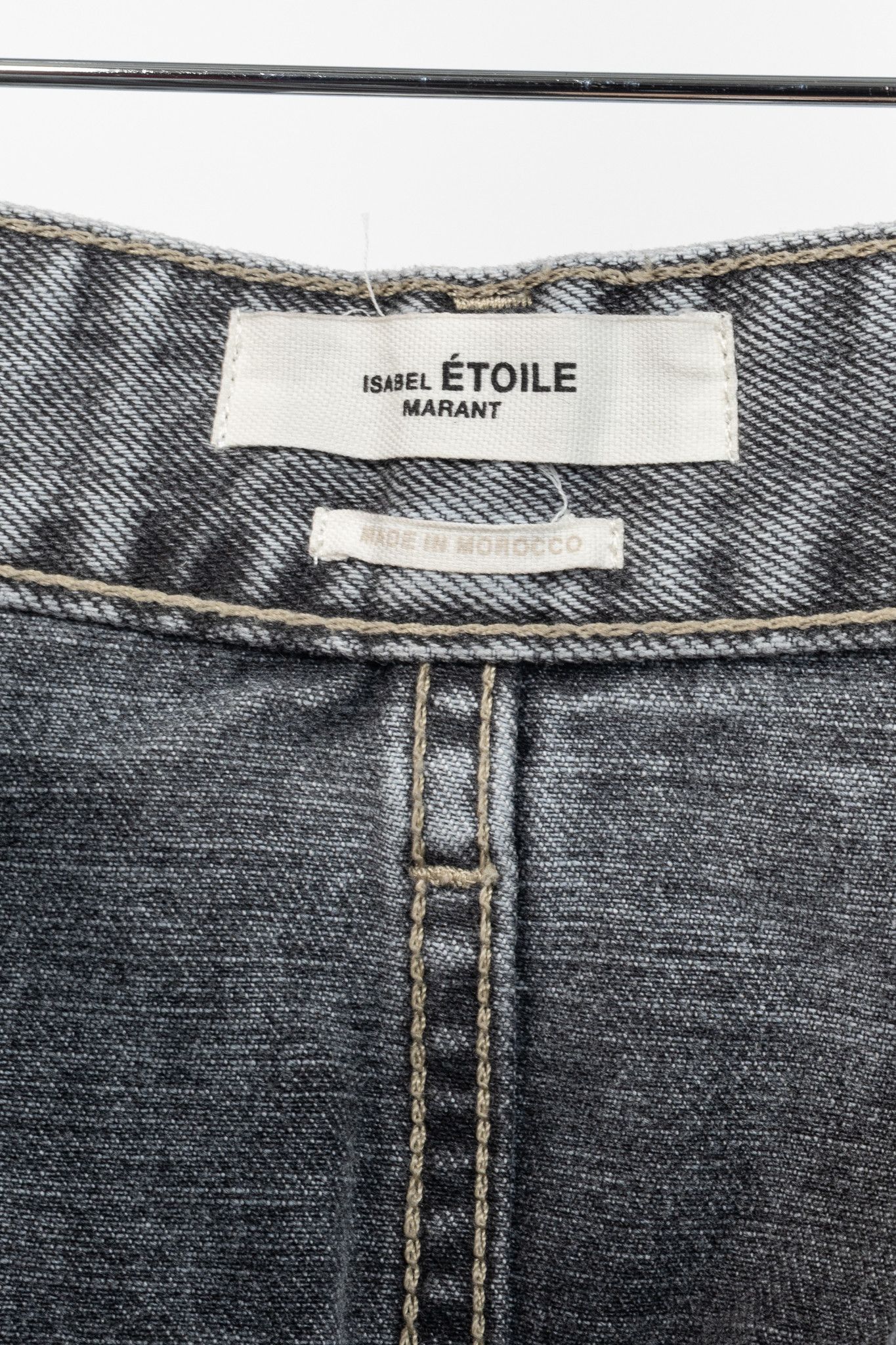 Isabel Marant Etoile Isabel Marant Etoile Henoya Acid-Wash High-Rise Slim Jeans Size 26" / US 2 / IT 38 - 9 Thumbnail