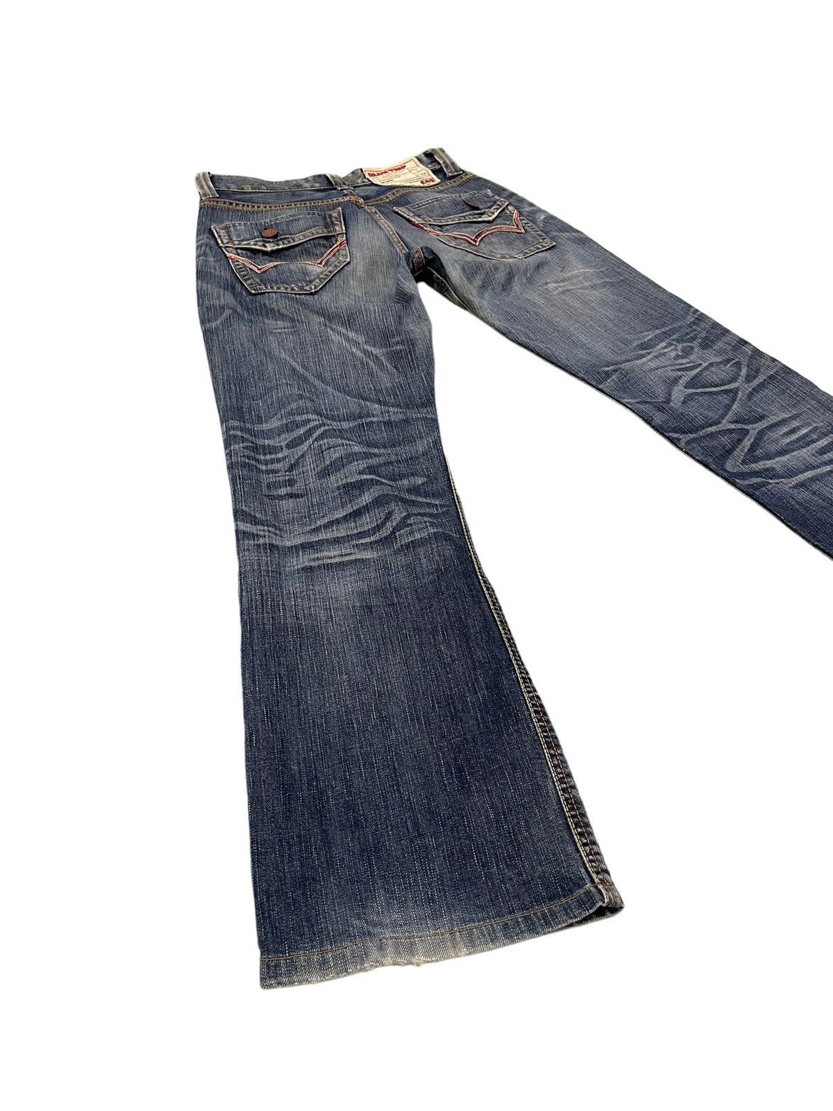 Edwin Distress Jeans Edwin Japan Thrash Regular Straight 7🟦3 Size US 30 / EU 46 - 13 Thumbnail