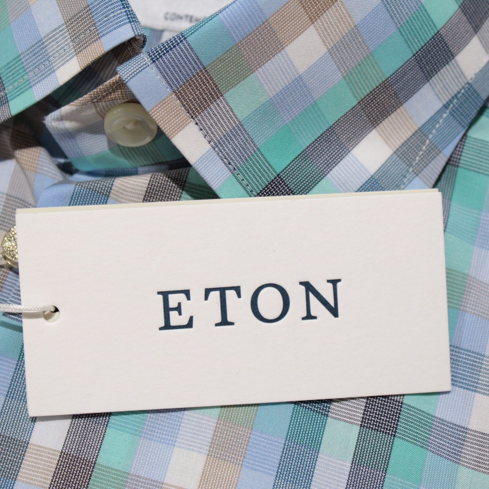 Eton Eton New with tags Shirt Size S US In Blue Size US S / EU 44-46 / 1 - 2 Thumbnail