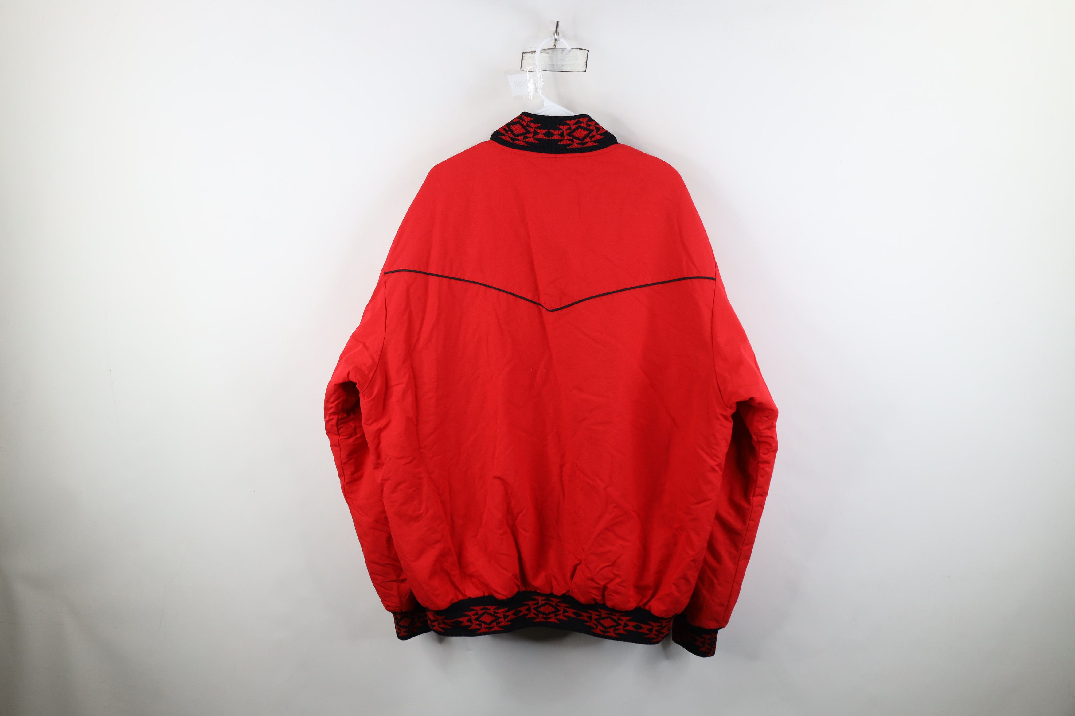 Vintage Vintage 90s Ford Motor Co Southwestern Quilted Bomber Jacket Size US XL / EU 56 / 4 - 13 Thumbnail