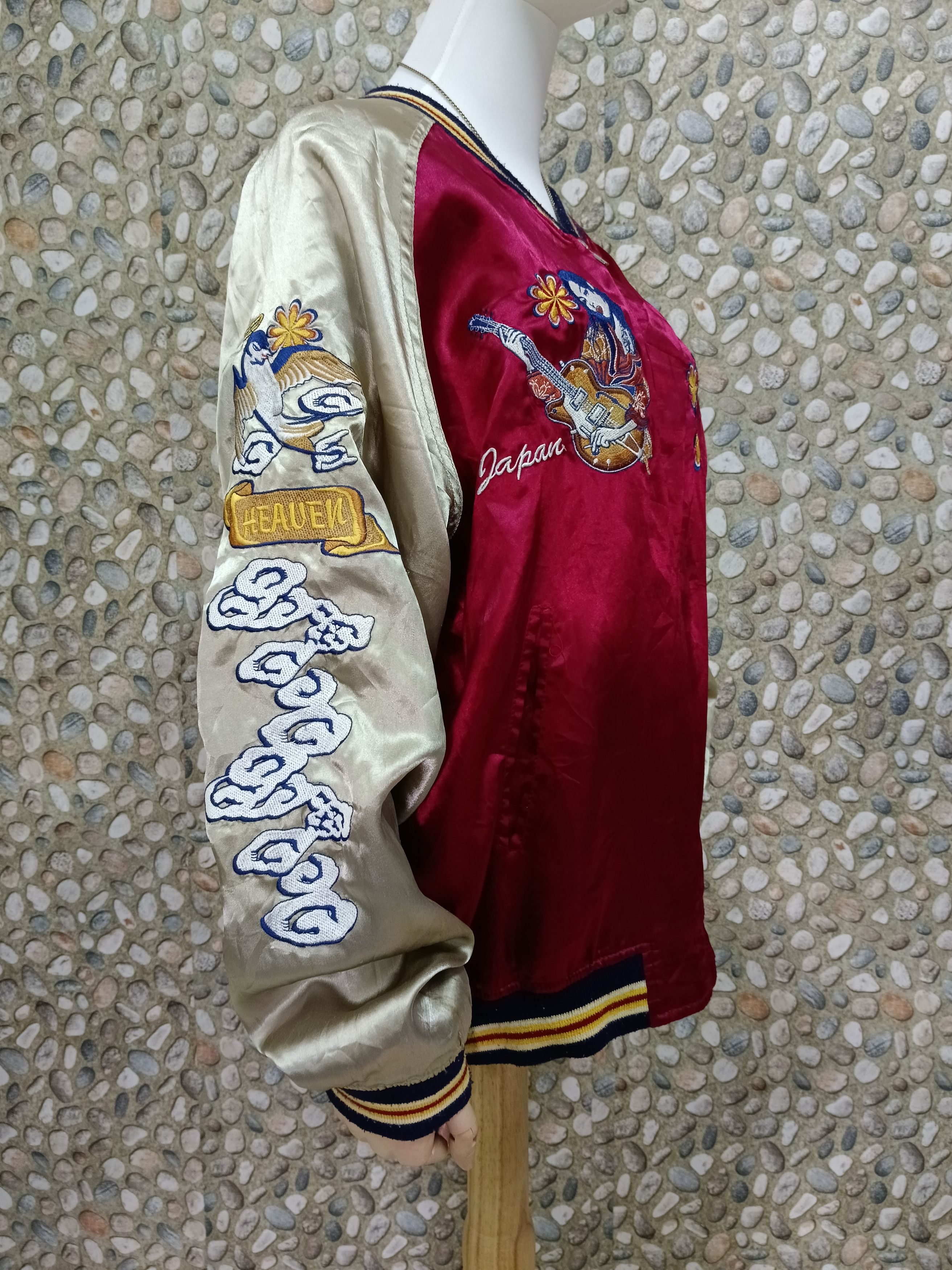 Japanese Brand NOUVEAU BRILLIANT HOMME SOUND OF HEAVEN SUKAJAN JACKET Size US M / EU 48-50 / 2 - 6 Thumbnail