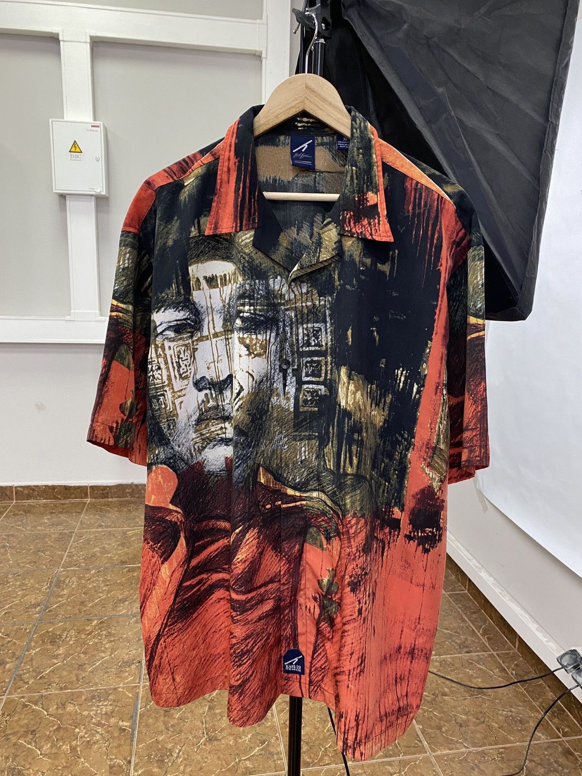 Karl Kani Y2K 90s Karl Kani Art Rap Print Shirt Avant Garde Rare Retro Size US XL / EU 56 / 4 - 1 Thumbnail