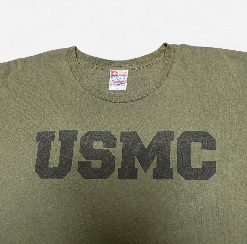 Other Vintage USMC army green graphic T-shirt Size US XL / EU 56 / 4 - 2 Thumbnail
