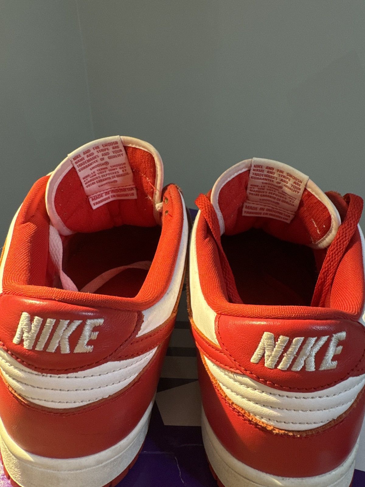 Nike Nike Dunk Low Top University Red Size US 9.5 / EU 42-43 - 9 Thumbnail