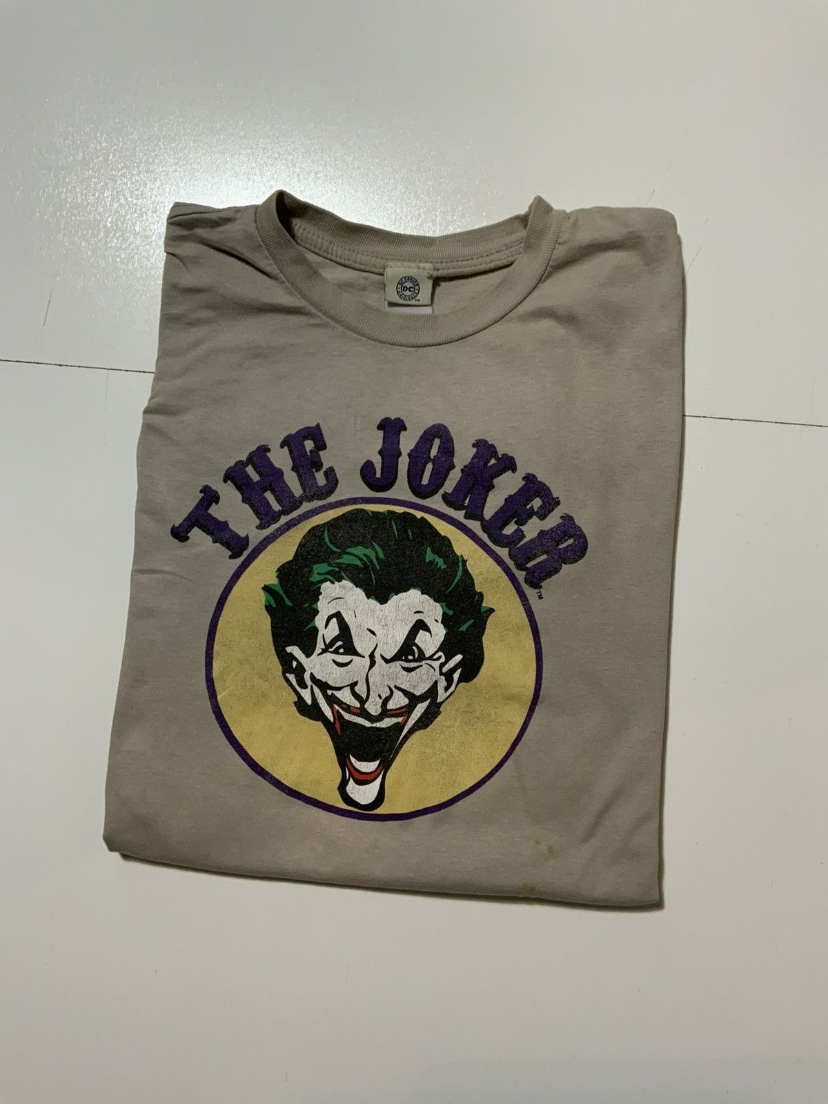 DC Comics Vintage Y2K Dc Comics The Joker Villain Graphic S/S T-Shirt Size US S / EU 44-46 / 1 - 1 Thumbnail