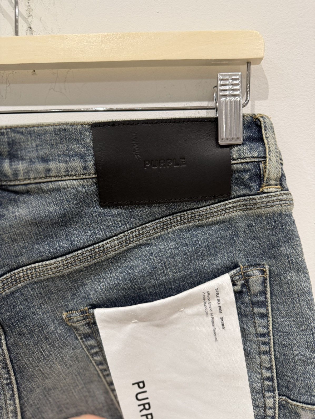 Purple Brand Purple Brand Slashed Paint Jeans Size: 32 Size US 32 / EU 48 - 12 Thumbnail