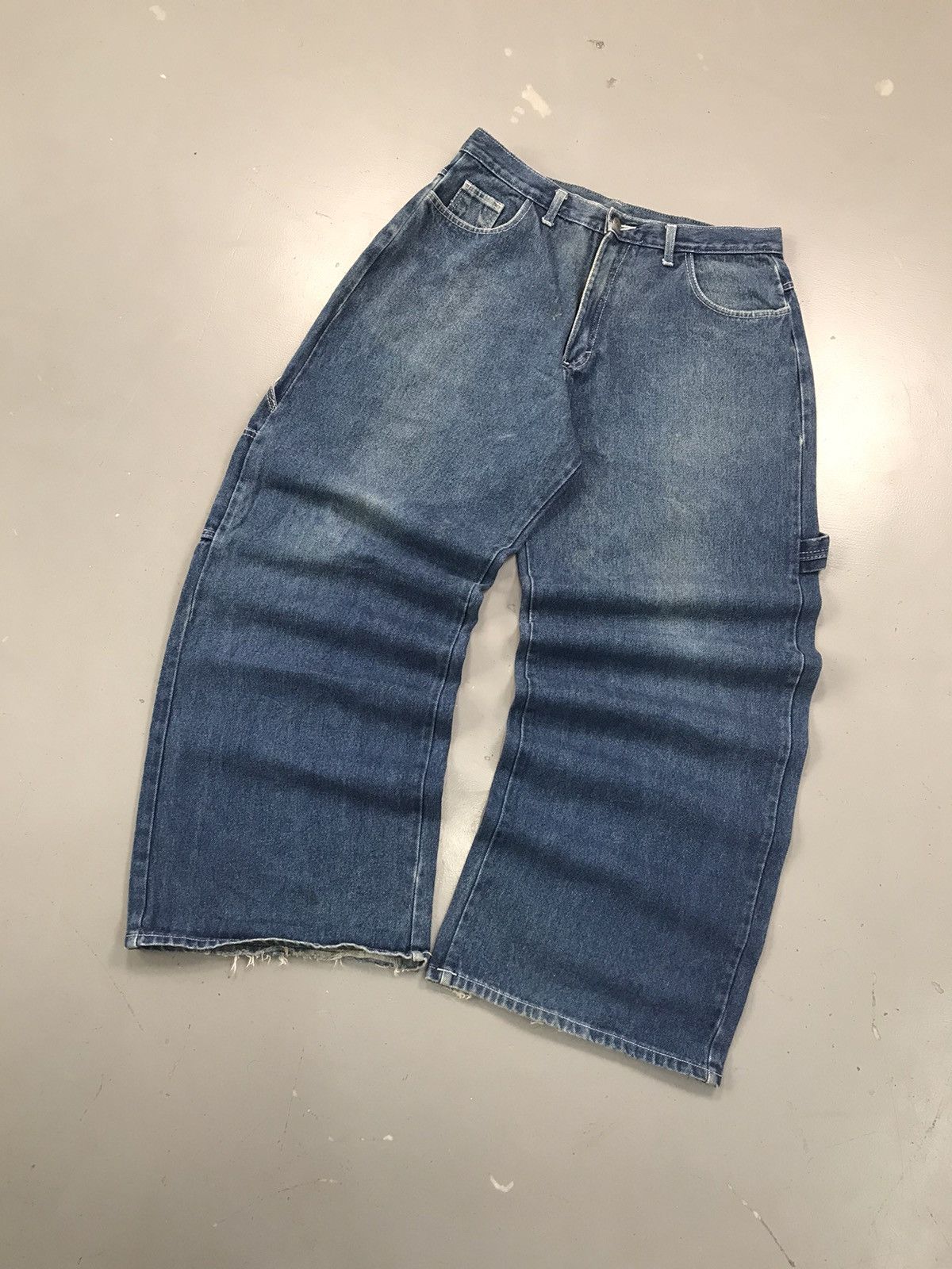 JNCO × Southpole × Vintage Vintage soho’s spell out baggy fit denim Size US 34 / EU 50 - 3 Thumbnail