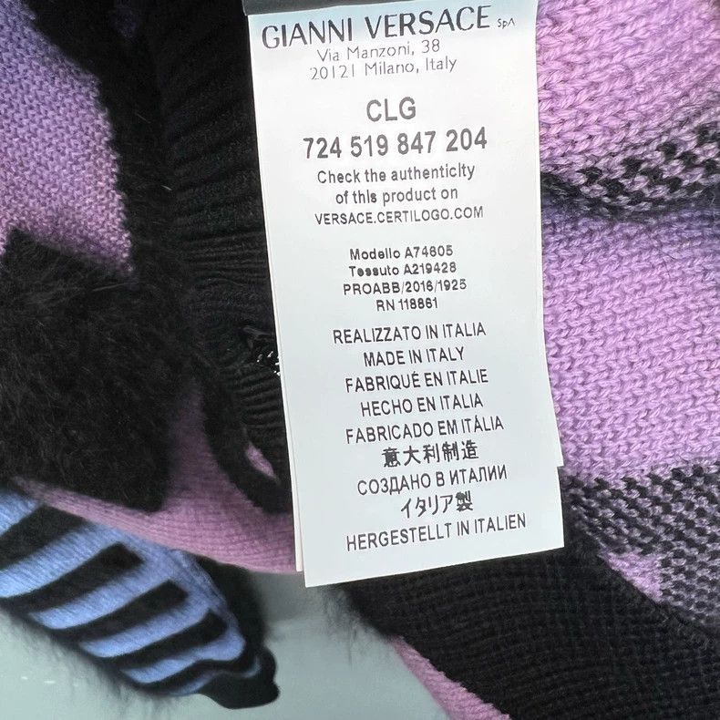 Versace Versace Knitted cardigan sweater Size S / US 4 / IT 40 - 6 Thumbnail