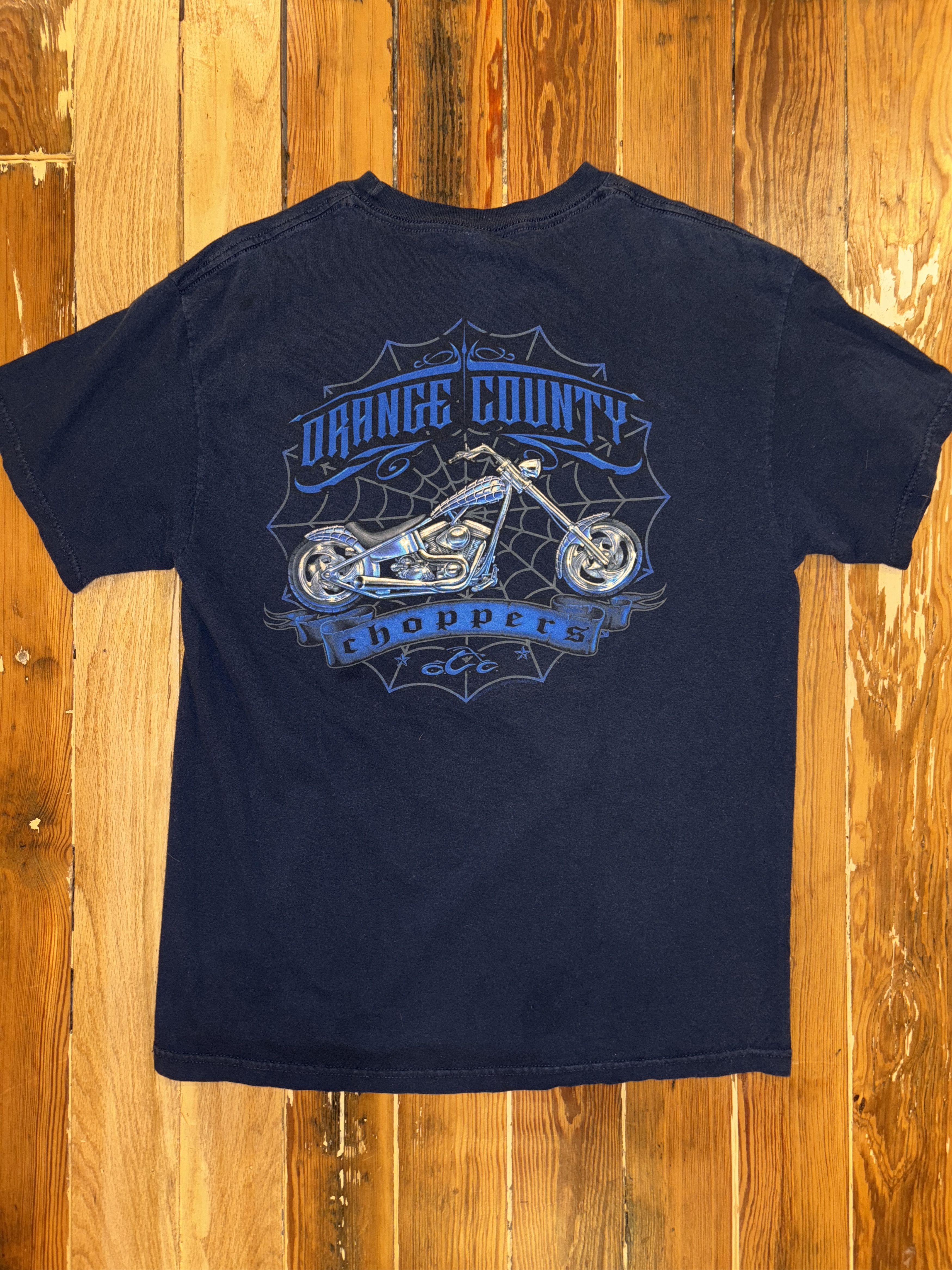 West Coast Choppers 90s Orange County Choppers Short sleeve Harley Biker VTG Size US L / EU 52-54 / 3 - 1 Thumbnail