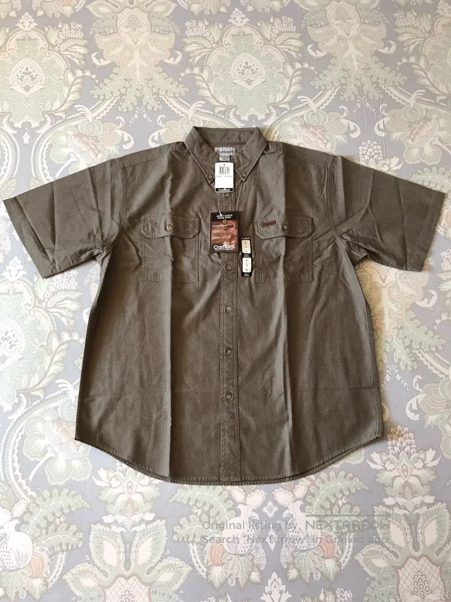 Carhartt Carhartt S118 MSC Short Sleeve Work Shirt. Size US L / EU 52-54 / 3 - 1 Thumbnail