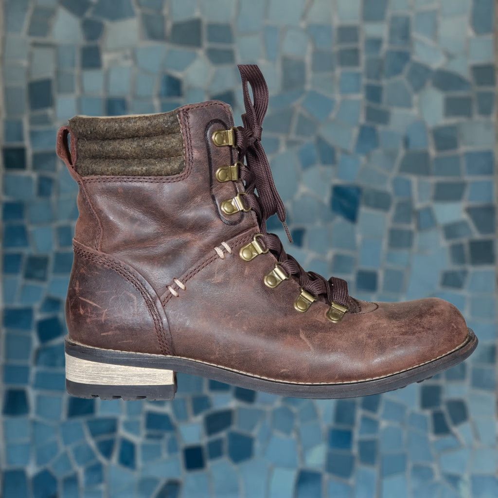 Vintage Kodiak Surrey II Waterproof Insulated Leather Boots Fossil Brown Women's US 7.5 Boots Mens? Size US 8 / IT 38 - 1 Thumbnail