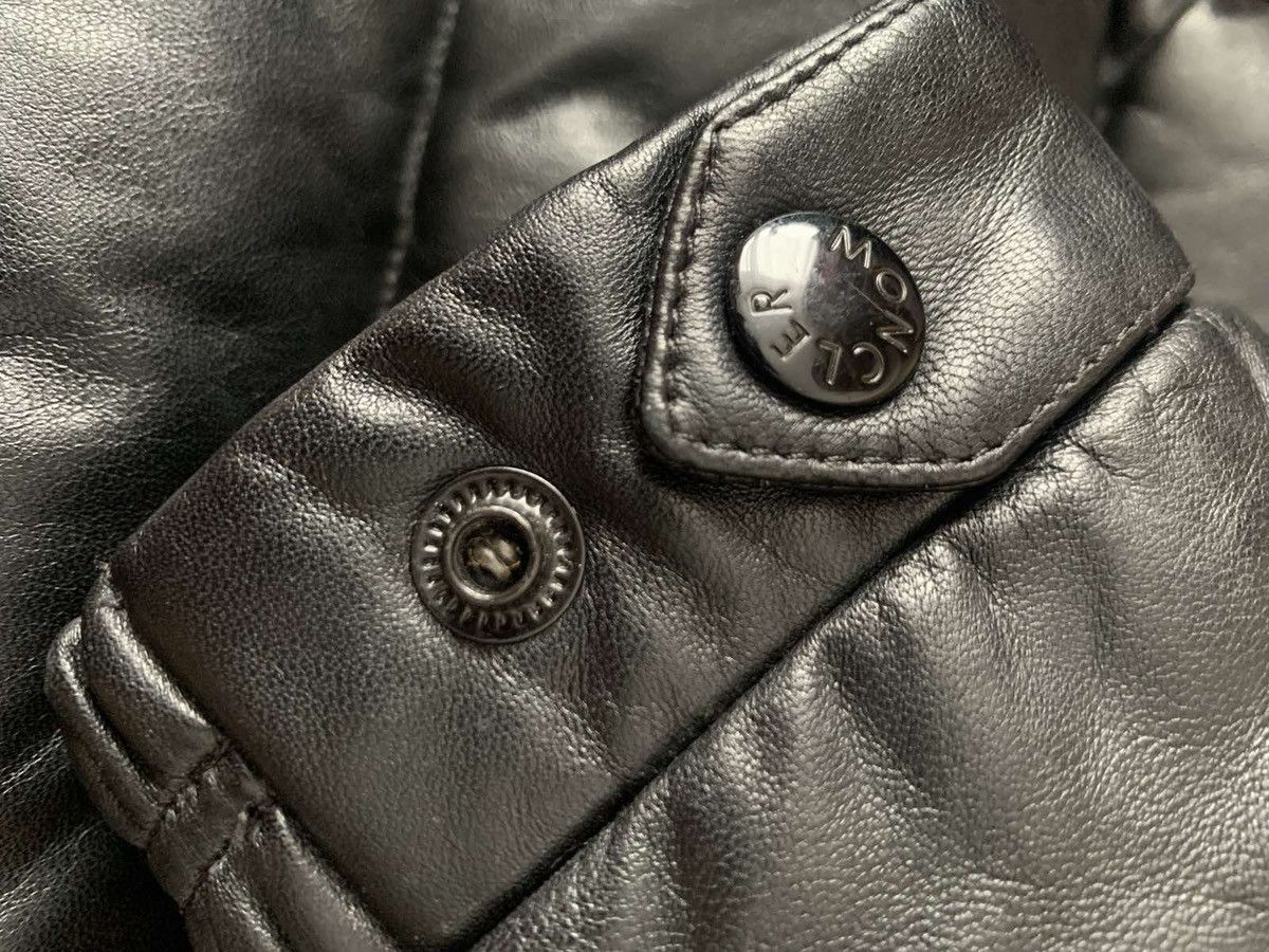 Moncler 🔥🔥 5000$ Moncler Gebroulaz Leather Puffer Jacker Size US L / EU 52-54 / 3 - 6 Thumbnail