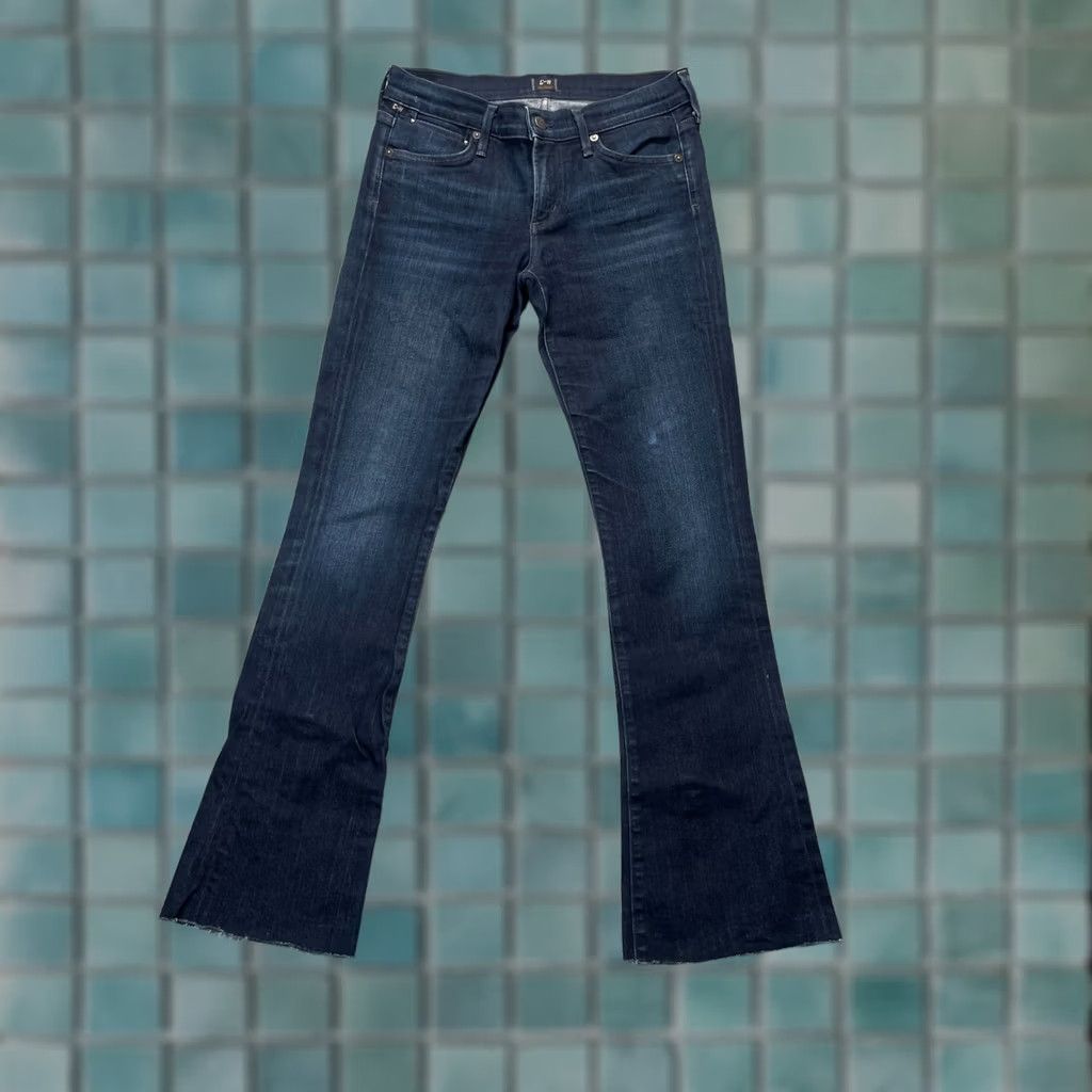 Citizens Of Humanity Citizens of Humanity Jeans Womens 28x30 Blue Emannuelle Slim Bootcut Denim Jeans Ladies 5-Pocket Zip Button Size 28" / US 6 / IT 42 - 1 Thumbnail