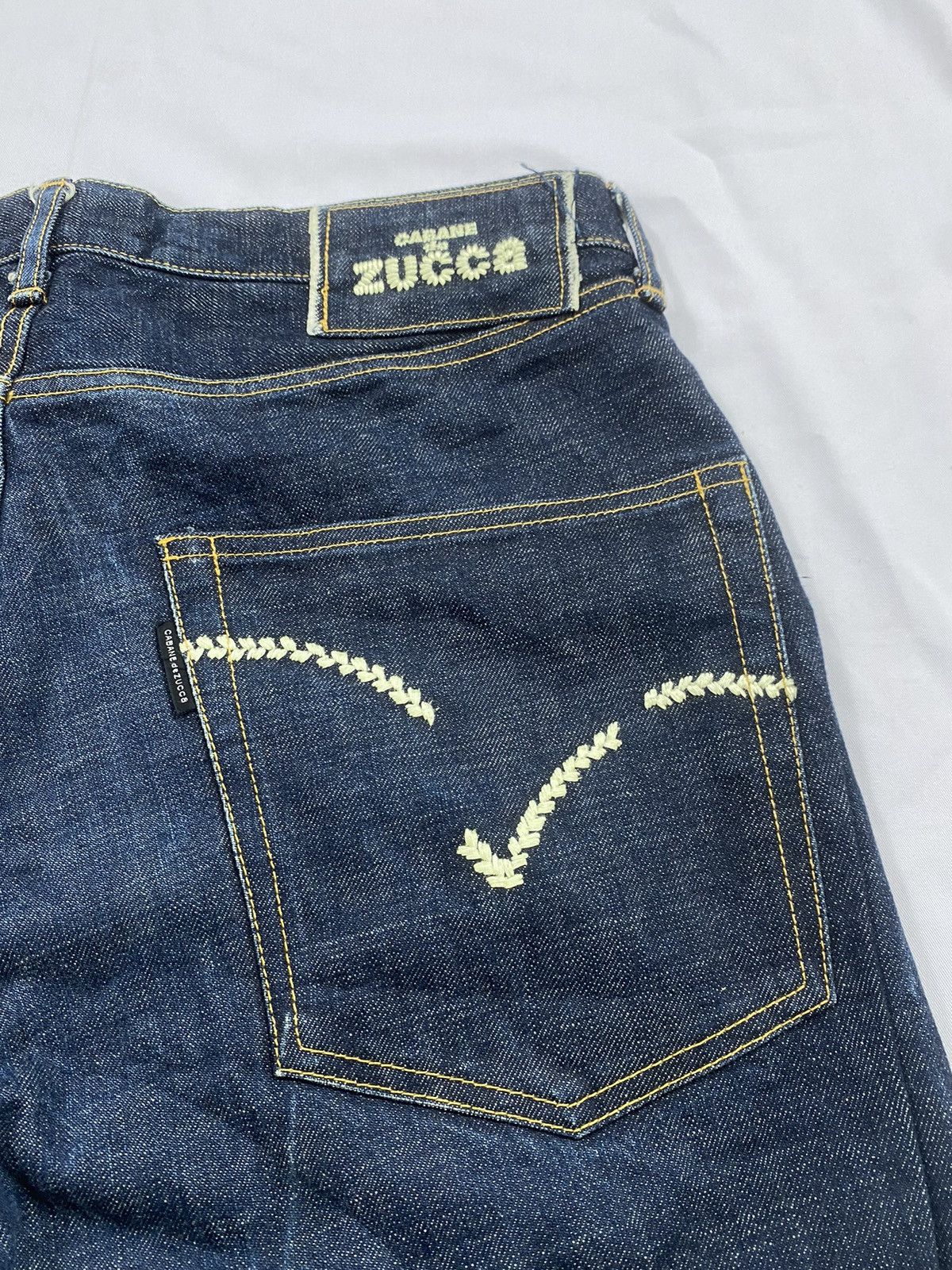 Issey Miyake Japanese Denim Issey Miyake Cabane de Zucca selvedge Size US 31 - 10 Thumbnail