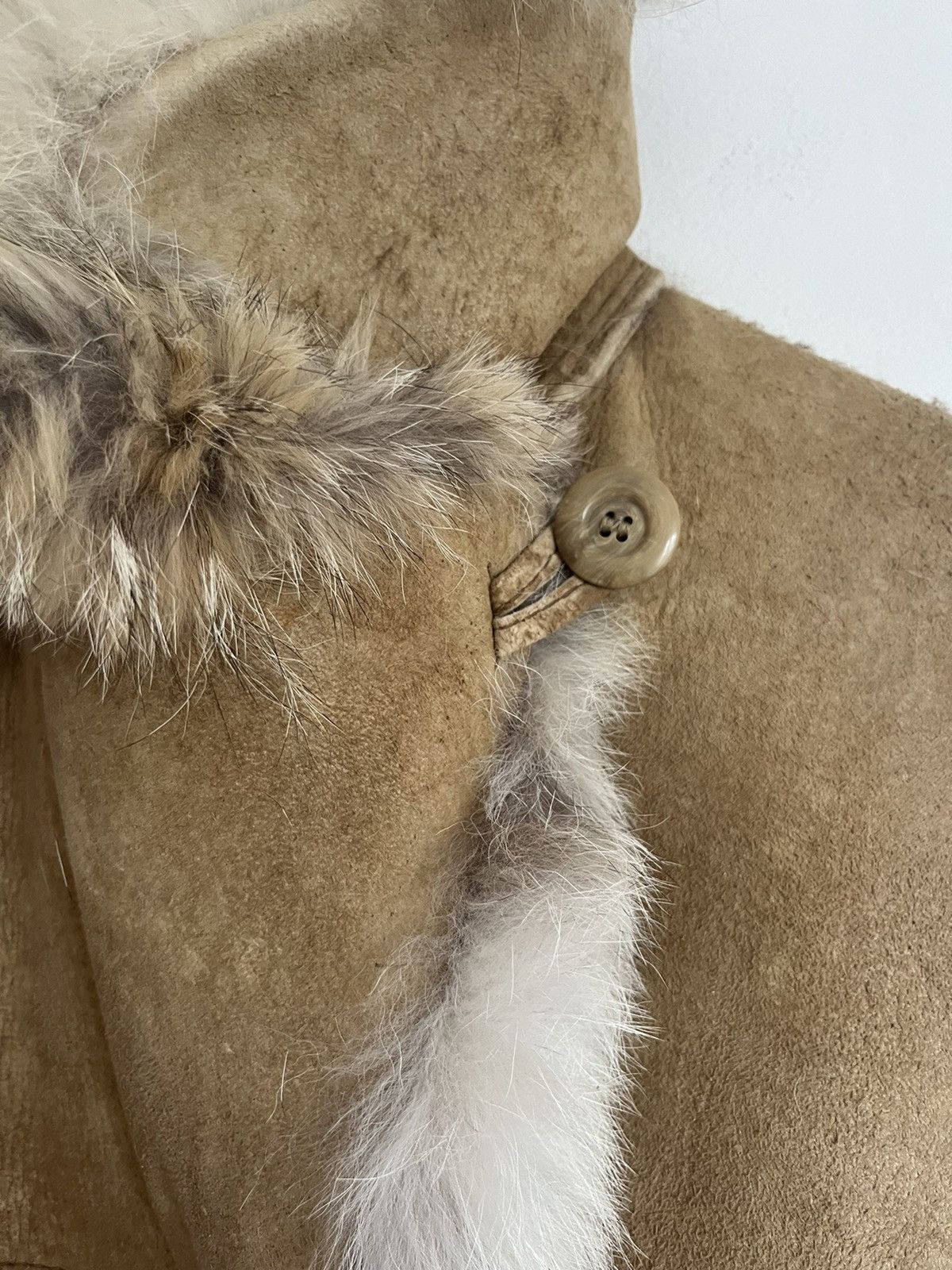 Genuine Leather Shearling Sheepskin Jacket For Woman’s Size L / US 10 / IT 46 - 10 Thumbnail