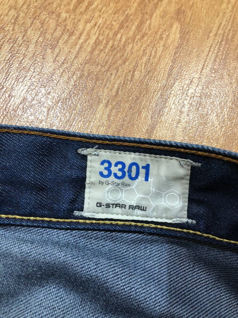 G-Star G Star Jeans Adult Denim Dark Wash Straight Leg Button Fly Size US 30 / EU 46 - 2 Thumbnail