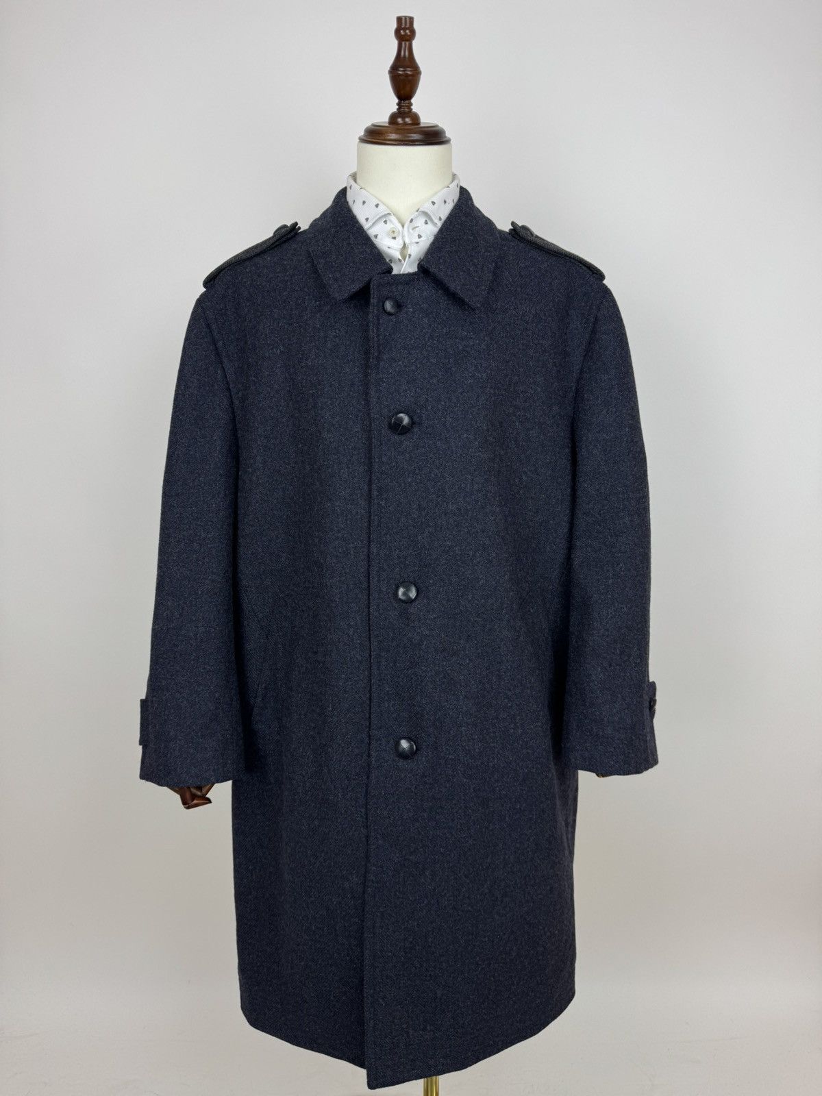C&A Westbury Vintage Tweed coat Mens size 56 old money style Size US XL / EU 56 / 4 - 1 Thumbnail