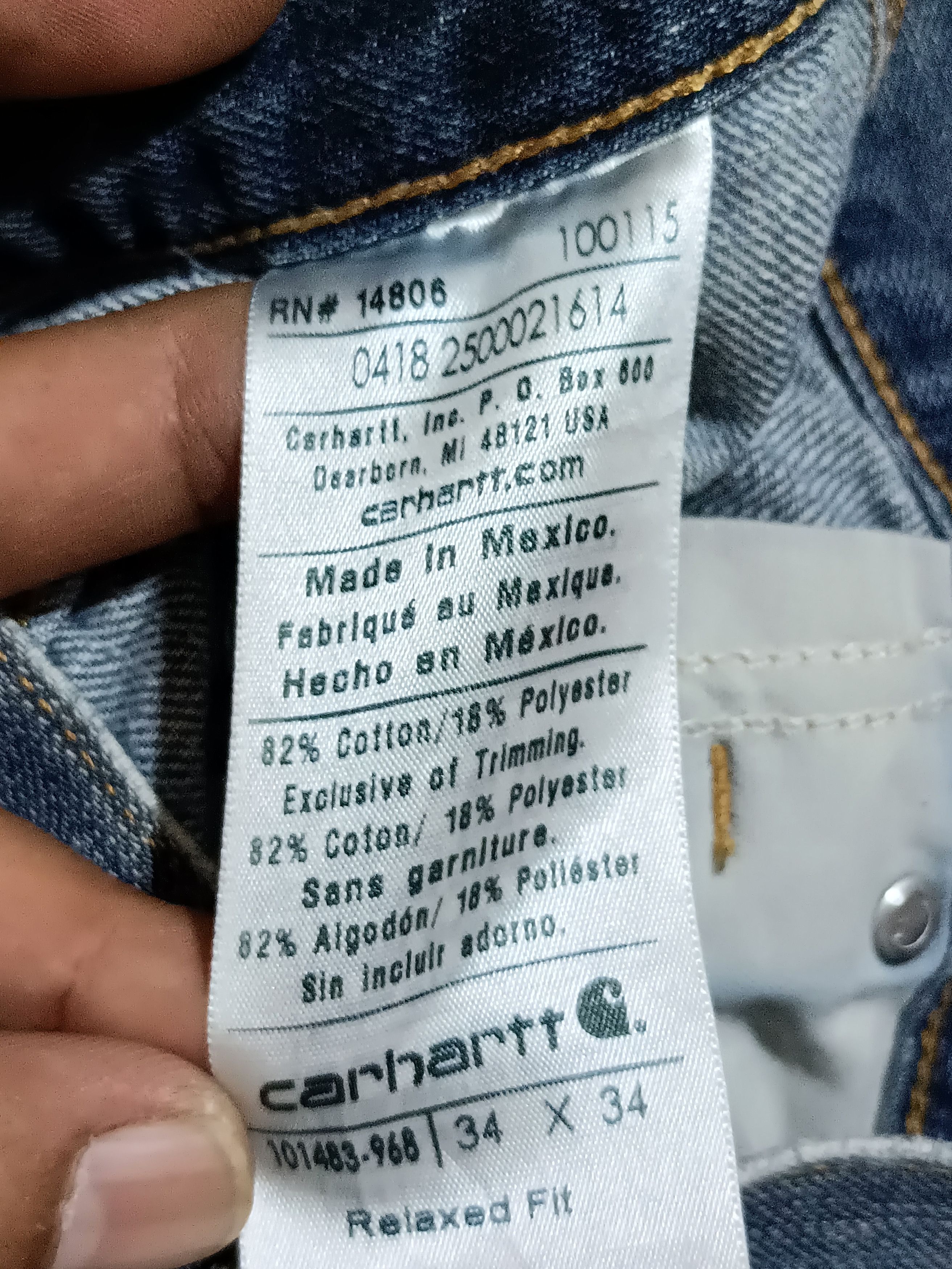 Carhartt Carhartt regular fit jeans Size US 34 / EU 50 - 9 Thumbnail