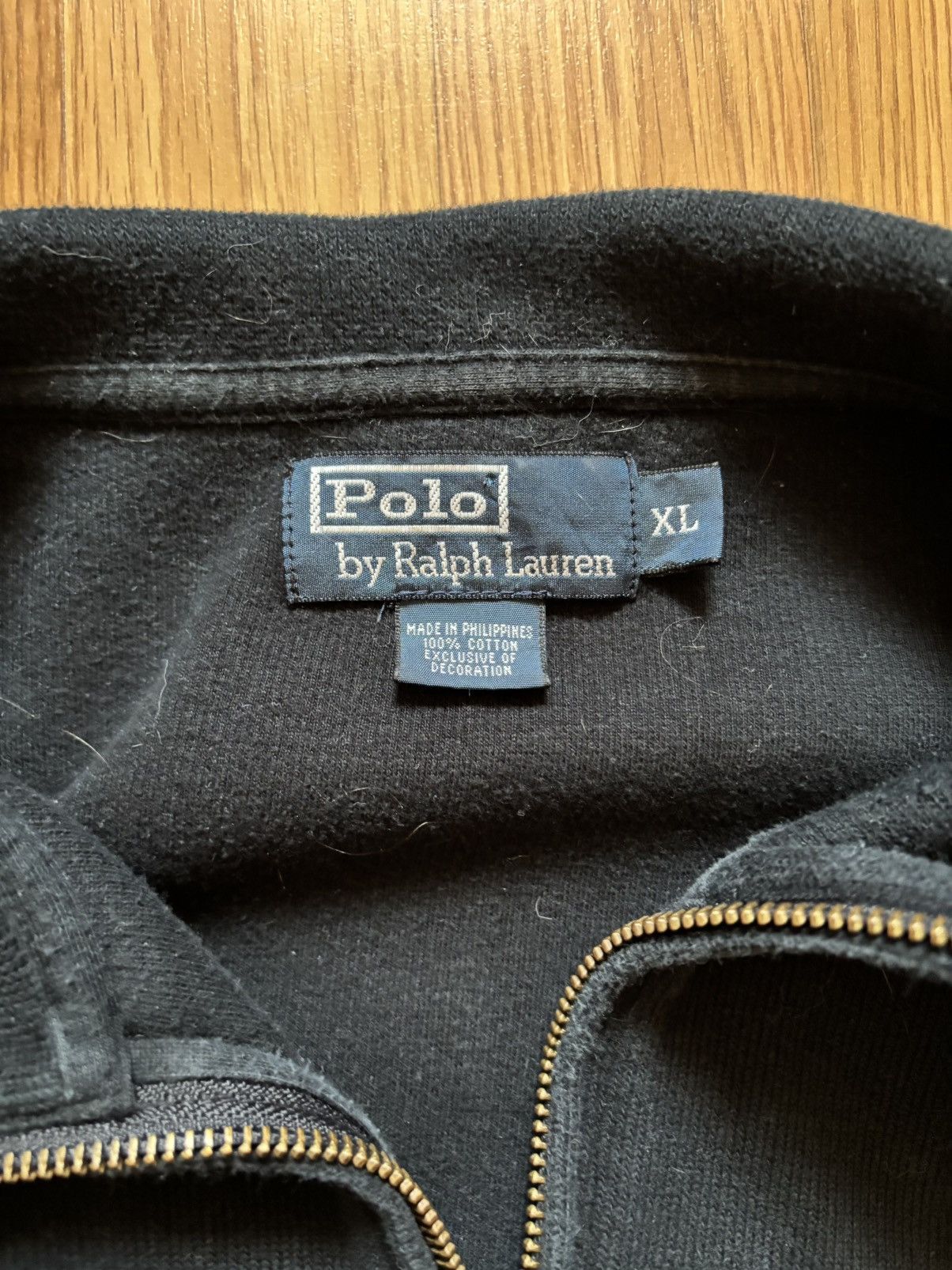 Polo Ralph Lauren × Vintage Vintage Polo Ralph Lauren 1/4 Zip Sweatshirt 90s Y2K Size US XL / EU 56 / 4 - 4 Thumbnail