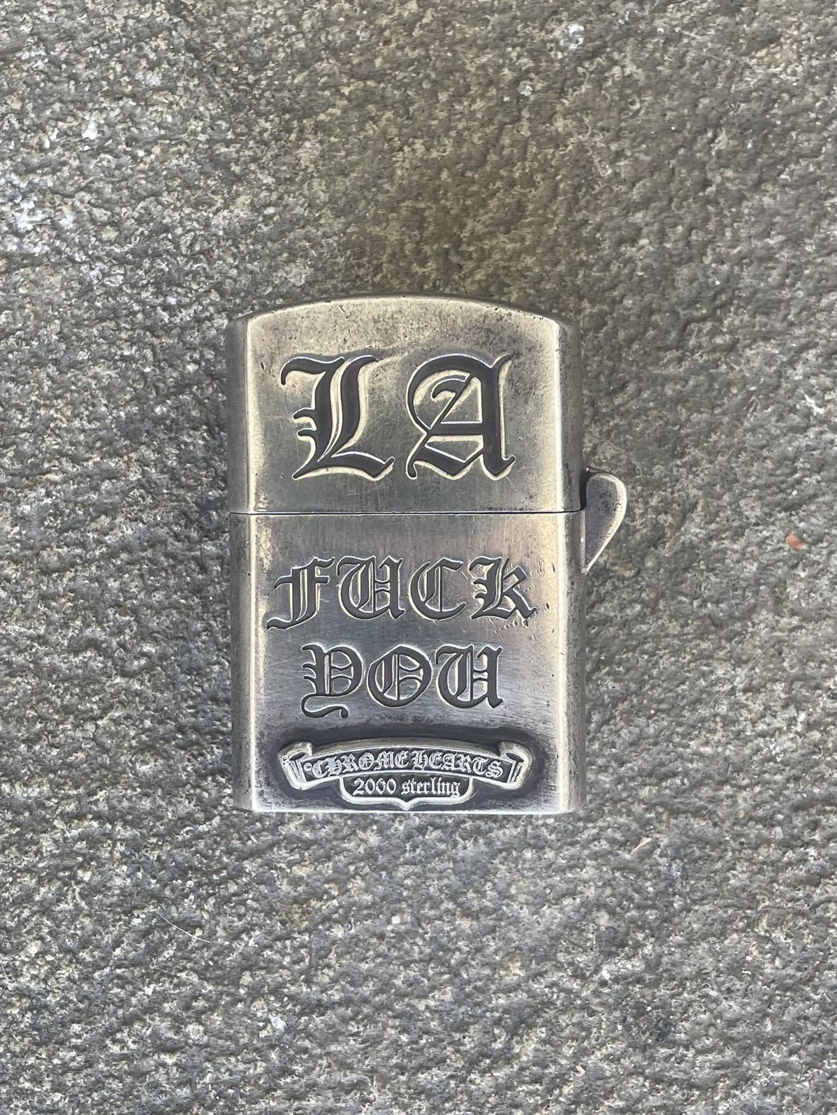 Chrome Hearts Chrome Hearts Zippo Lighter Size ONE SIZE - 1 Thumbnail