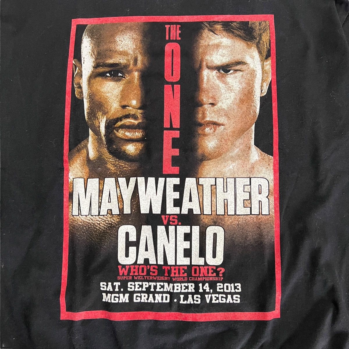 WWE Mayweather VS. Canelo Boxing promo tee 2013 Size US XL / EU 56 / 4 - 2 Thumbnail