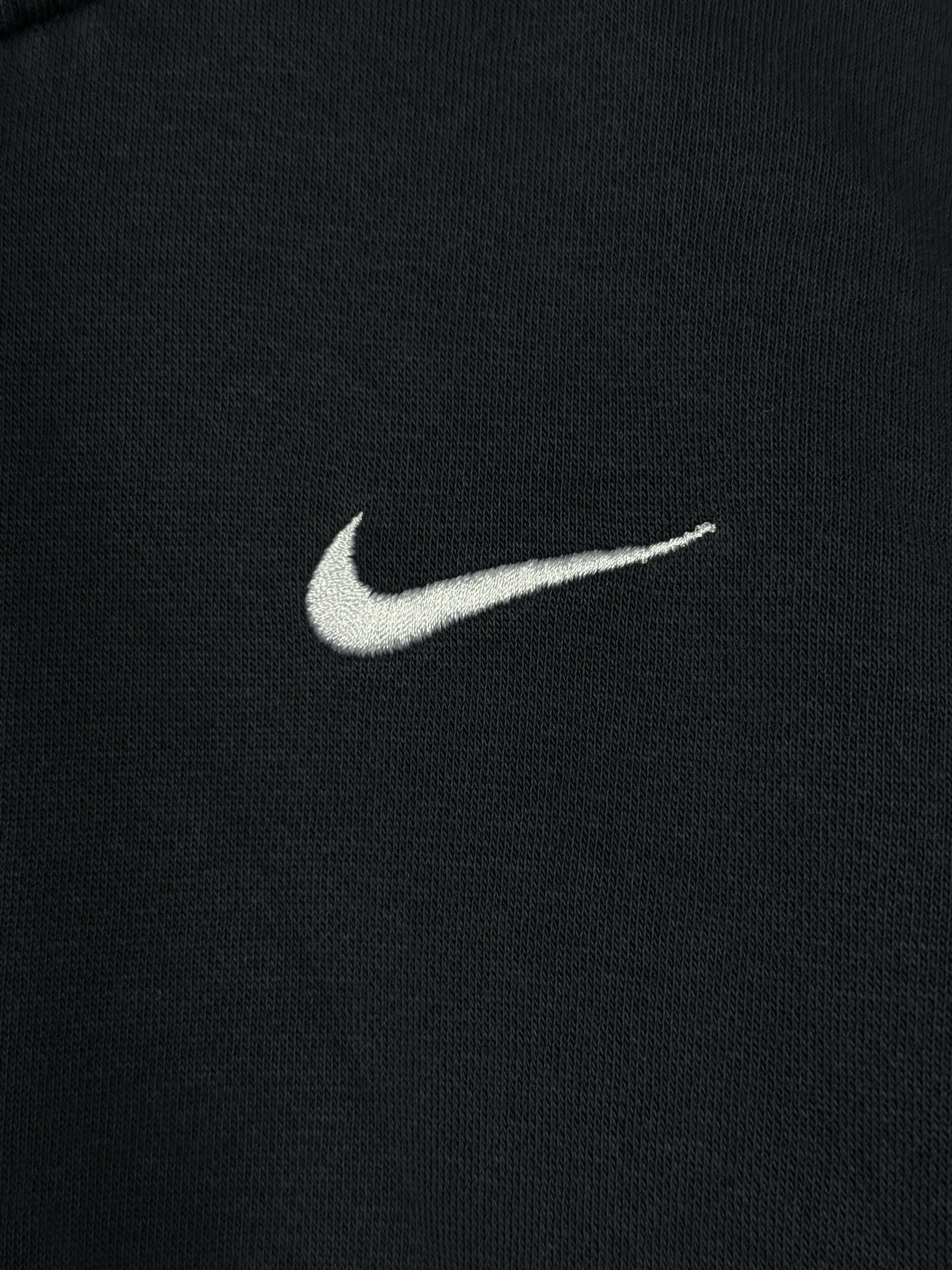 Nike Black Nike classic hoodie mini logo swoosh black streetwear Size US M / EU 48-50 / 2 - 3 Thumbnail