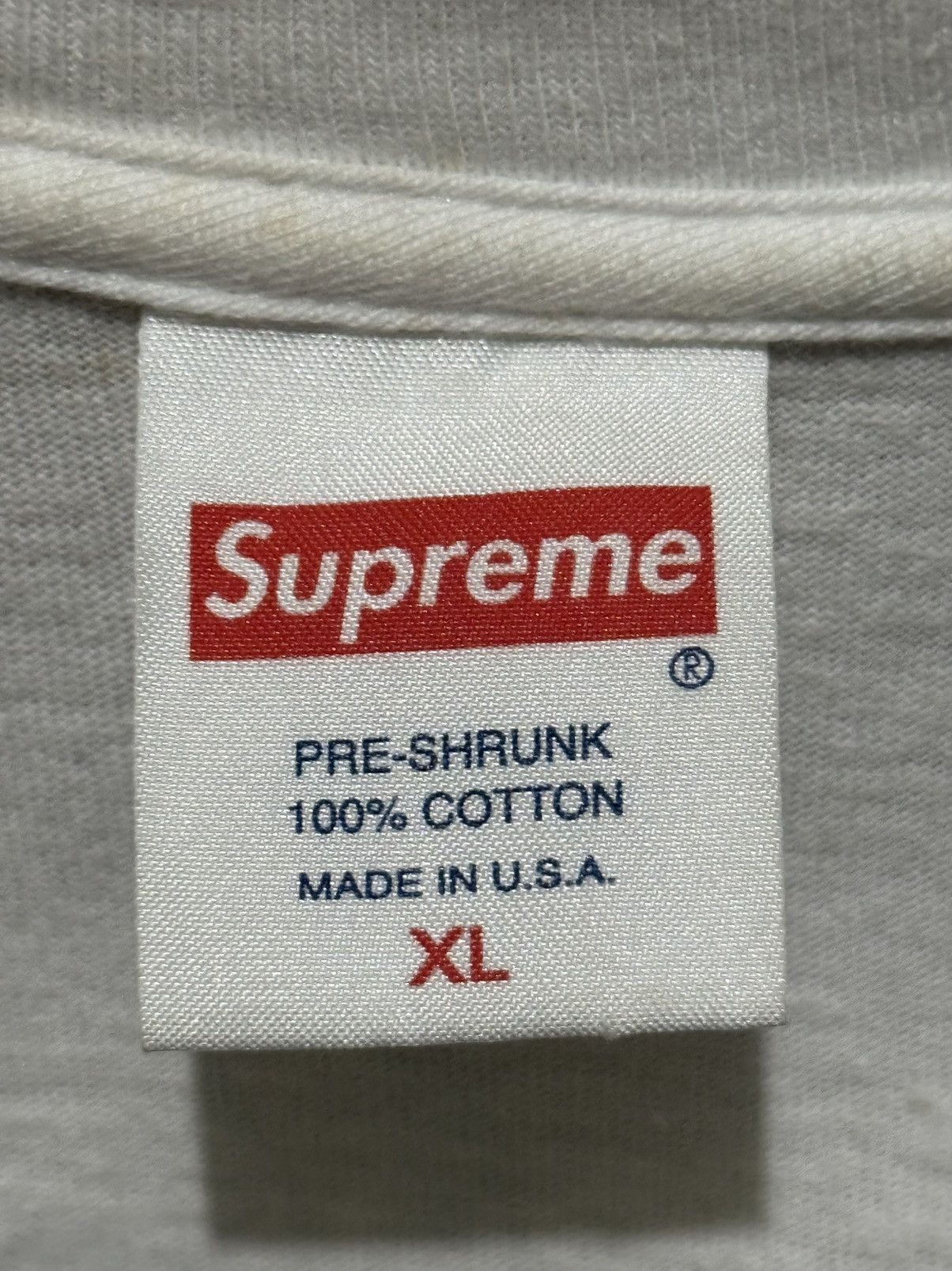Supreme Supreme Toshio Maeda Touch Tee White FW15 Size US XL / EU 56 / 4 - 3 Thumbnail