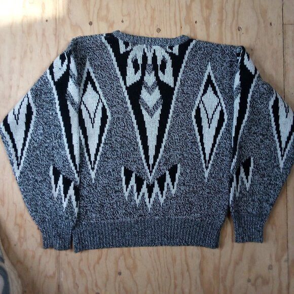 Vintage Vintage Fashion Police Abstract Geometric Crewneck Sweater Size S / US 4 / IT 40 - 6 Thumbnail
