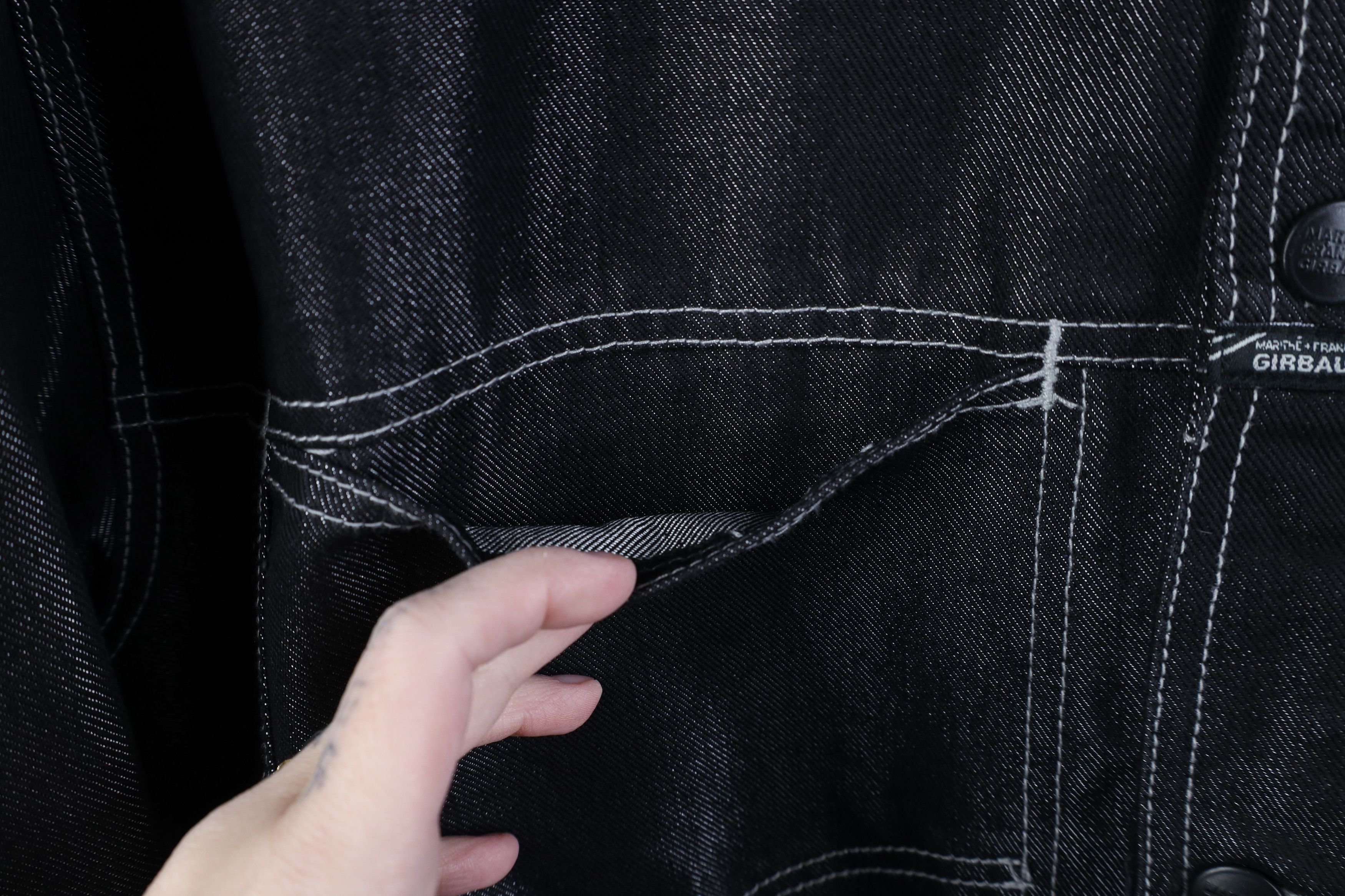 Marithe + Francois Girbaud Deadstock Vintage 90s Marithe Francois Girbaud Denim Jacket Size US XL / EU 56 / 4 - 8 Thumbnail