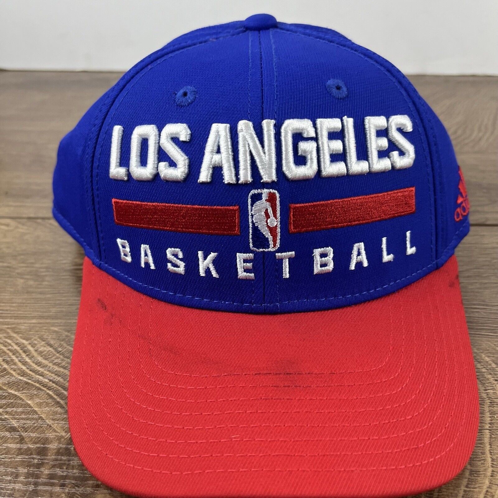 Adidas Los Angeles Clippers Snapback Hat Adidas Blue Cap Adjustable Size ONE SIZE - 7 Thumbnail