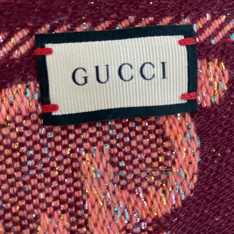 Gucci Gucci Double G full-print scarf Size ONE SIZE - 3 Thumbnail