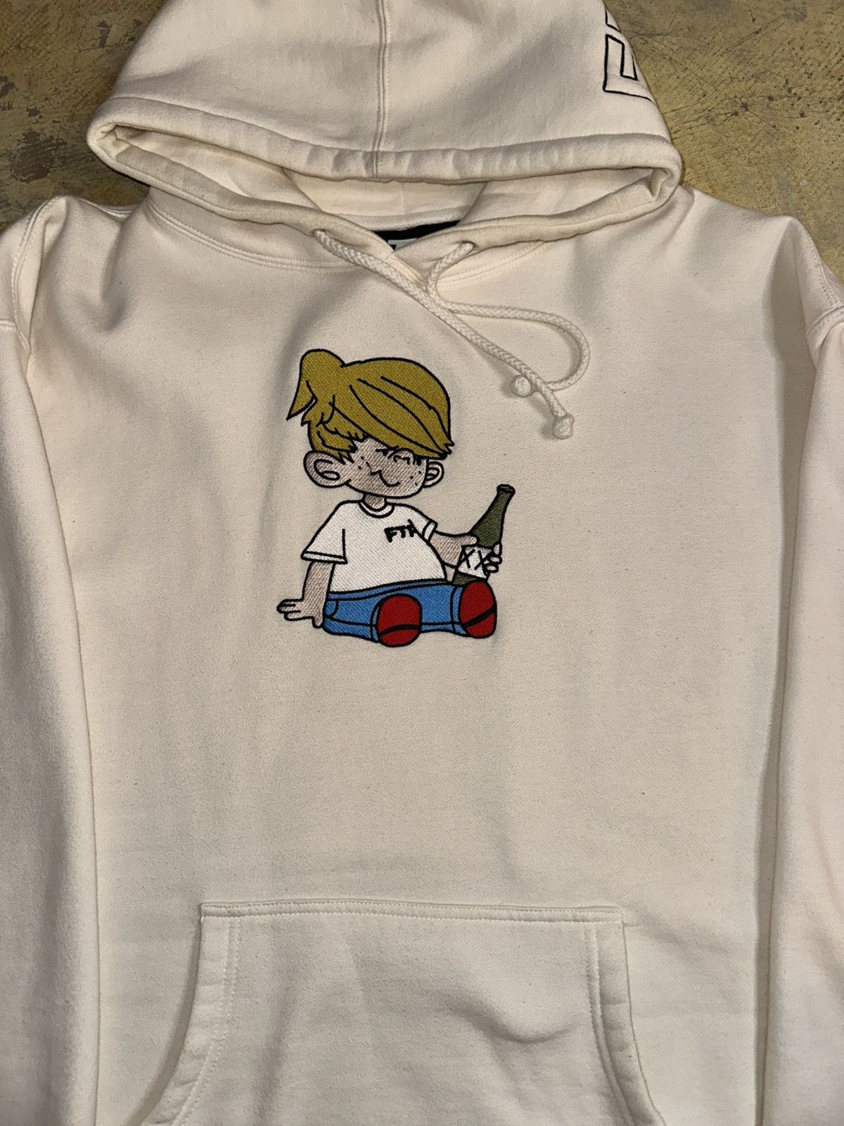 Fuck The Population FTP Dennis Cream Hoodie Size XXL Size US XXL / EU 58 / 5 - 2 Thumbnail