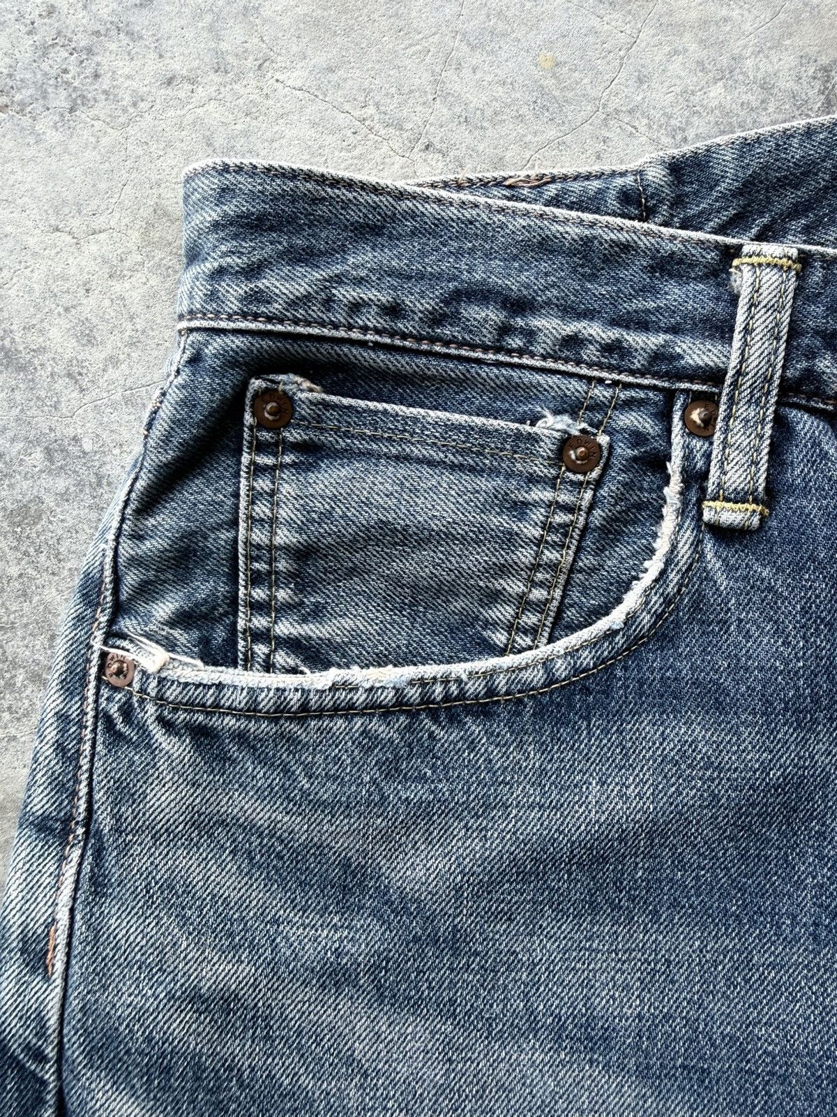 Edwin Edwin Selvedge Denim x Distressed Size US 30 / EU 46 - 5 Thumbnail