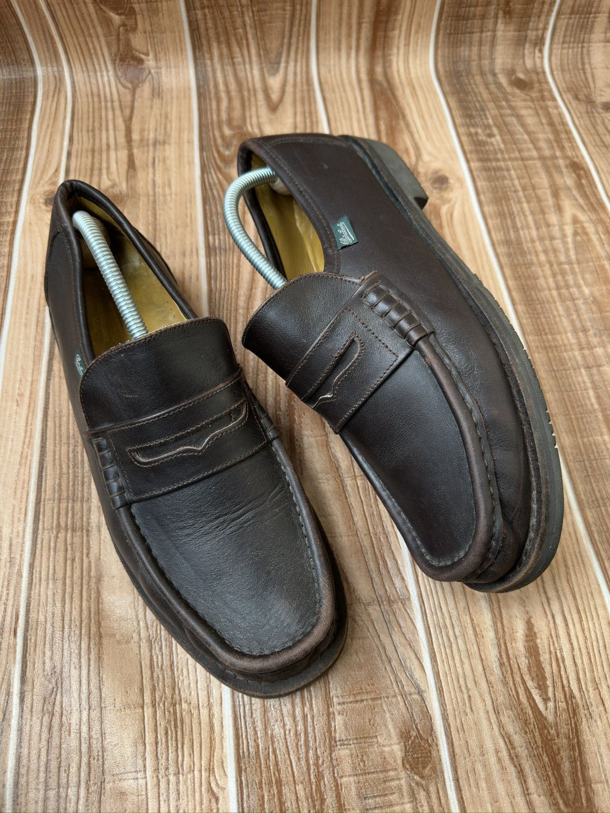 Paraboot Paraboot Brighton Air Marron Mocassin Loafers Size US 10 / EU 43 - 12 Thumbnail