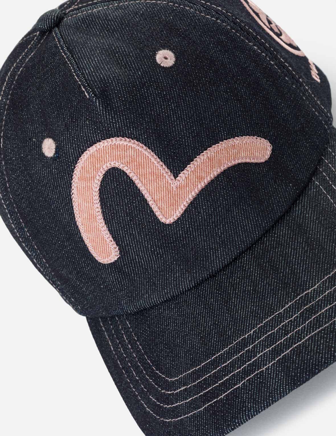 Evisu × Palace Palace Evisu Deep Indigo Embroidered Denim Cap Size ONE SIZE - 3 Thumbnail