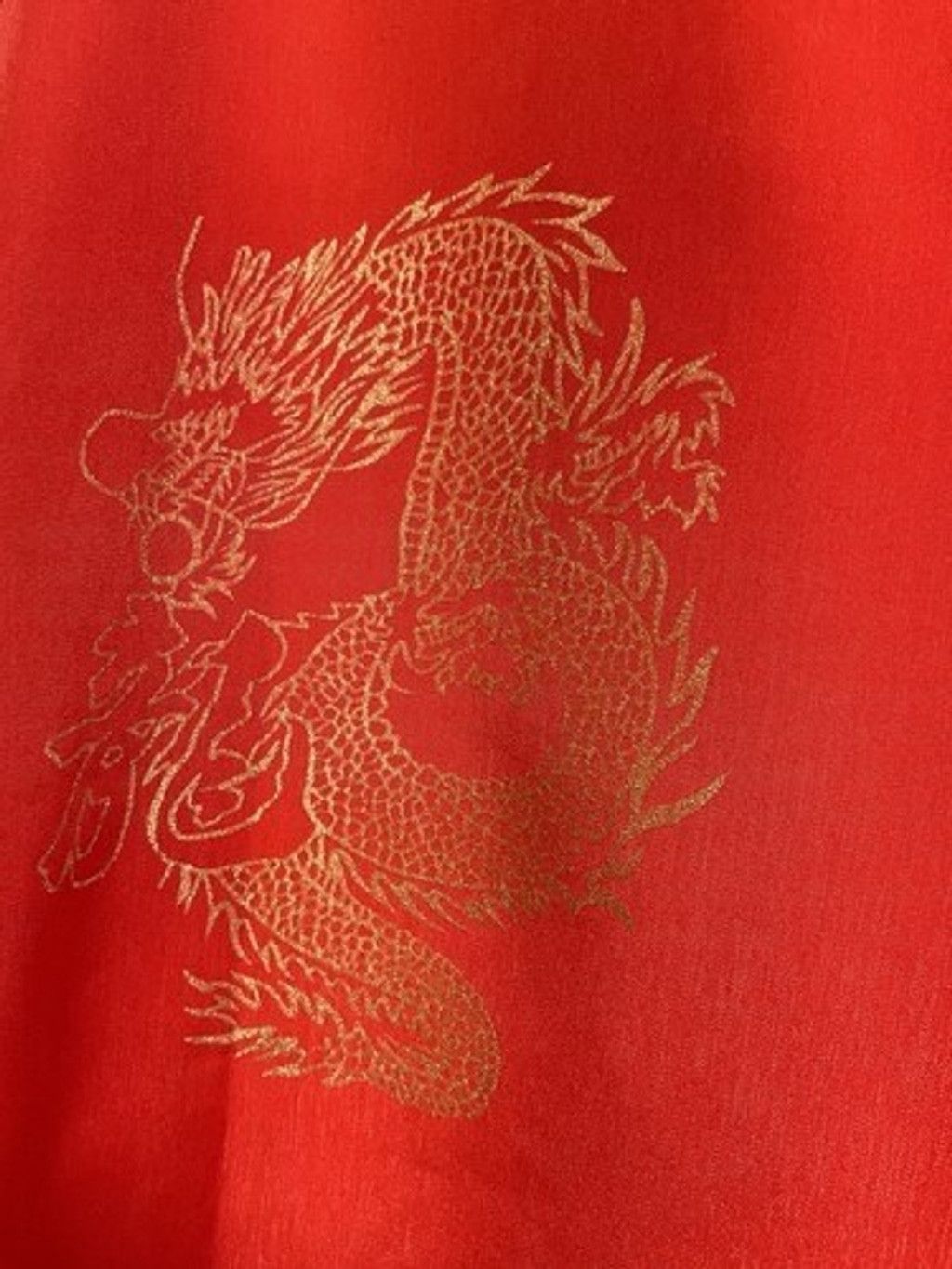 Other NWOT Dagacci Red Oriental Gold Dragon Print Shirt Men M/L Size US M / EU 48-50 / 2 - 5 Thumbnail
