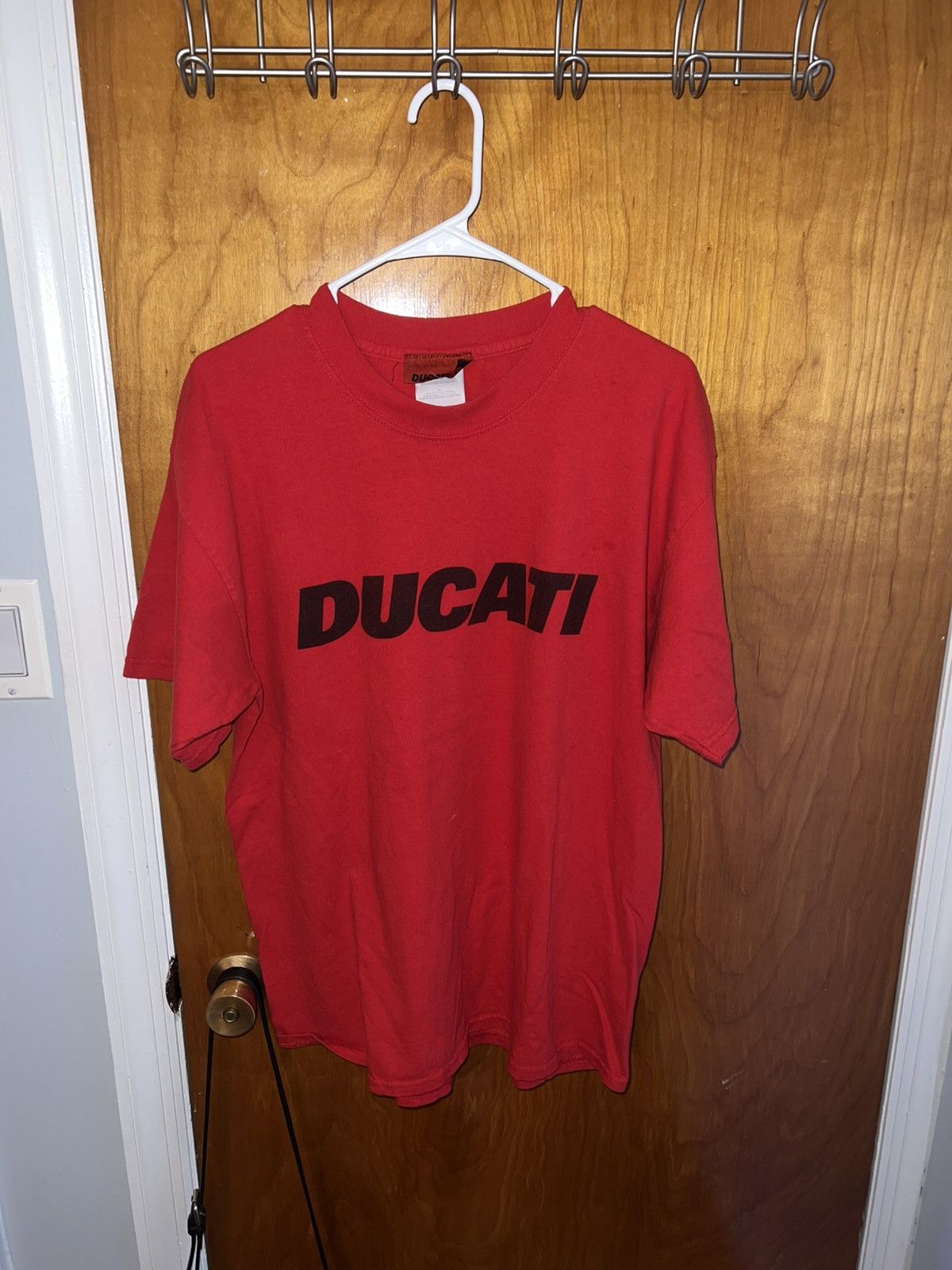 Ducati Vintage Ducati Racing Tee, Red Size US L / EU 52-54 / 3 - 1 Thumbnail