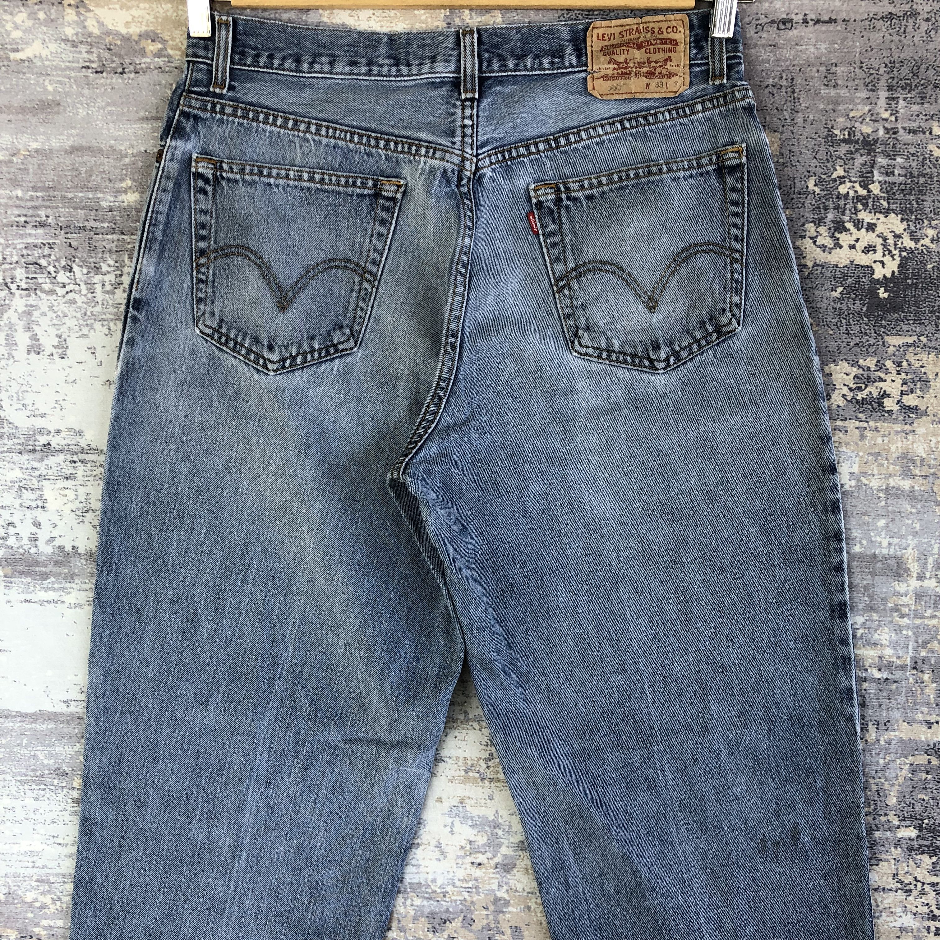 Levi's Vintage Levis 560 Jeans Dirty Faded Wash Levi's 560 Denim Size US 32 / EU 48 - 4 Thumbnail