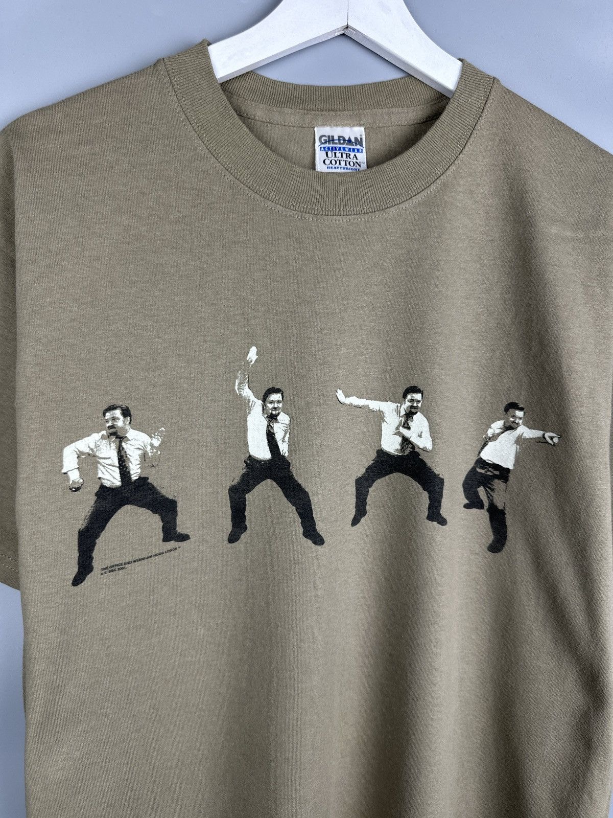 Vintage Vintage The Office BBC x Ricky Gervais TV Movie T Shirt Tee Size US M / EU 48-50 / 2 - 3 Thumbnail