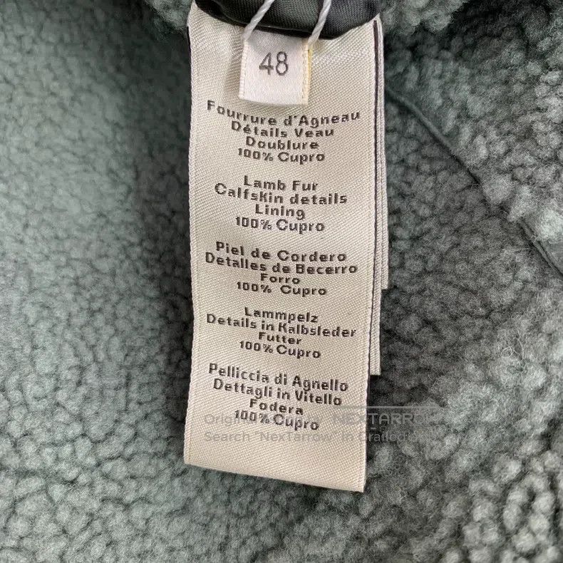 Hermes Hermes Forest Green Fur Collar Zipper Sheepskin Leather Ja Size US M / EU 48-50 / 2 - 6 Thumbnail
