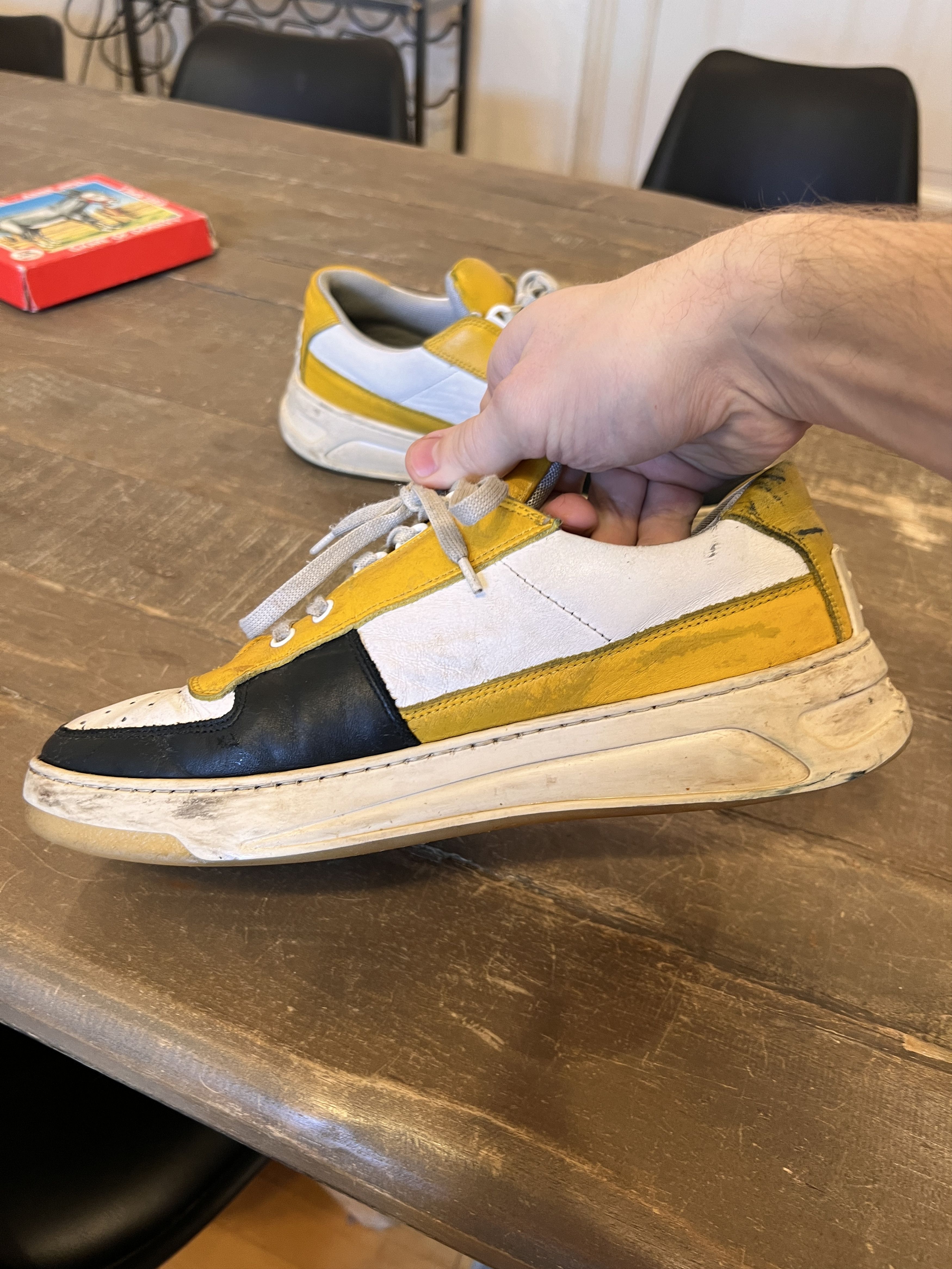 Acne Studios Casual everyday leather tennis shoes Size US 9 / EU 42 - 3 Thumbnail