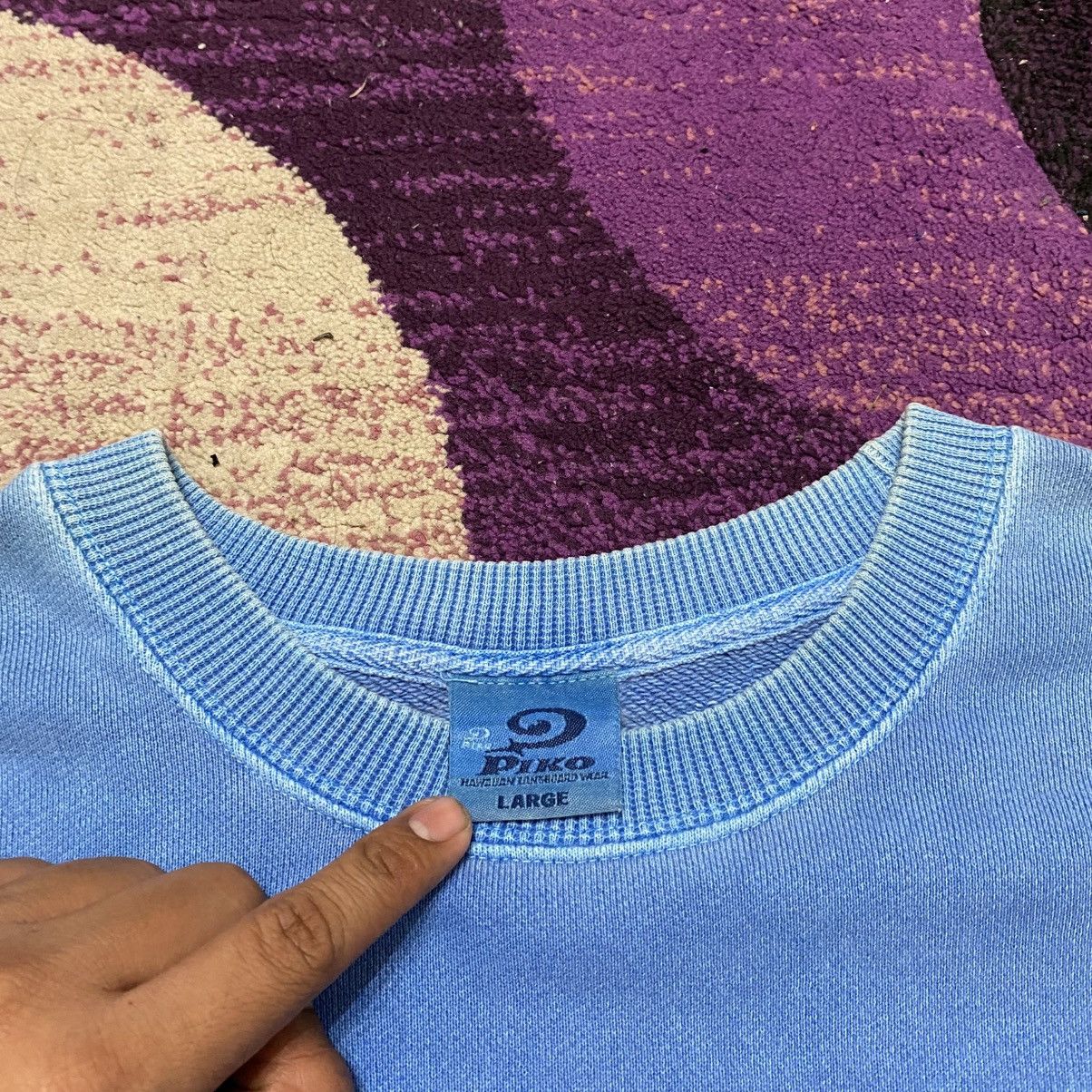 Vintage Vintage Piko Hawaiian Surf Crewneck Size US L / EU 52-54 / 3 - 3 Thumbnail