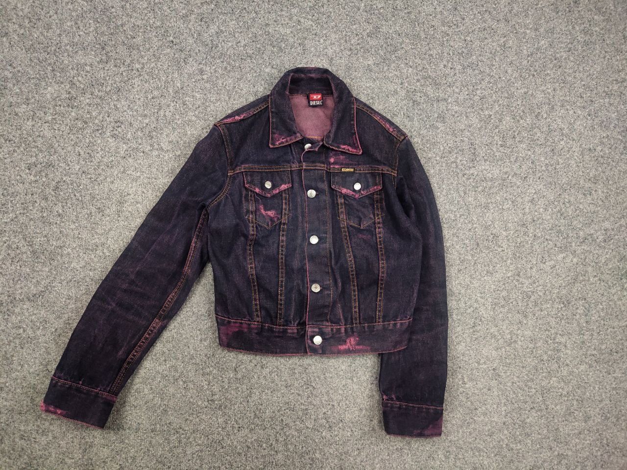 Vintage Diesel Track Dyed Jacket if six was nine Y2K Style