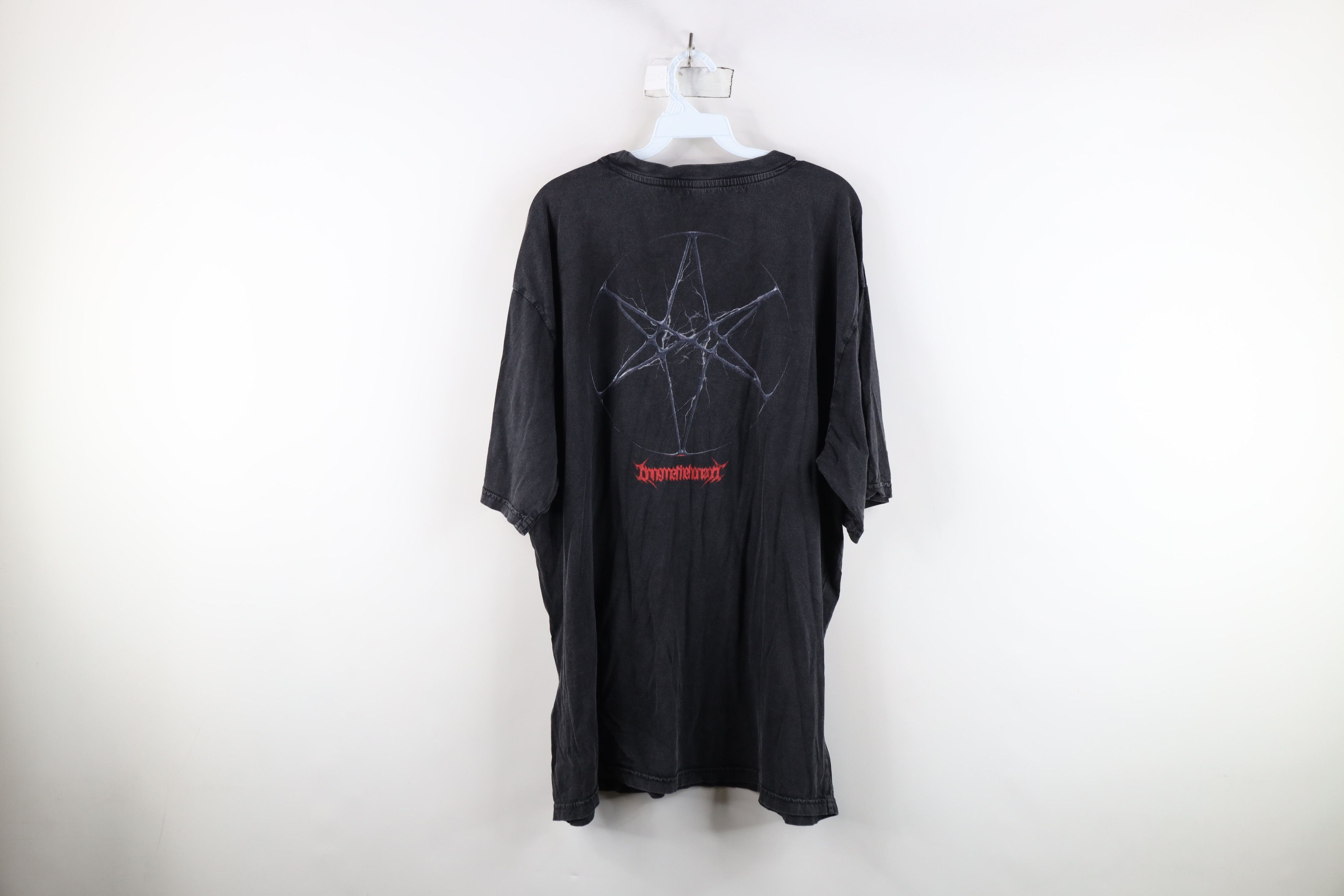Vintage Vintage Skull Thorn Crown Bring Me the Horizon Band T-Shirt Size US XXL / EU 58 / 5 - 12 Thumbnail