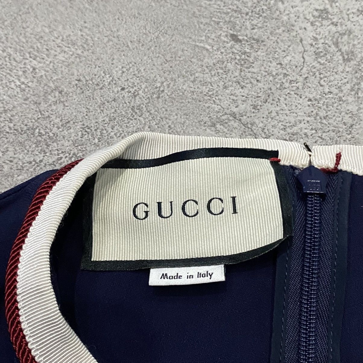 Gucci Gucci Mini Dress Navy Size XS / US 0-2 / IT 36-38 - 6 Thumbnail